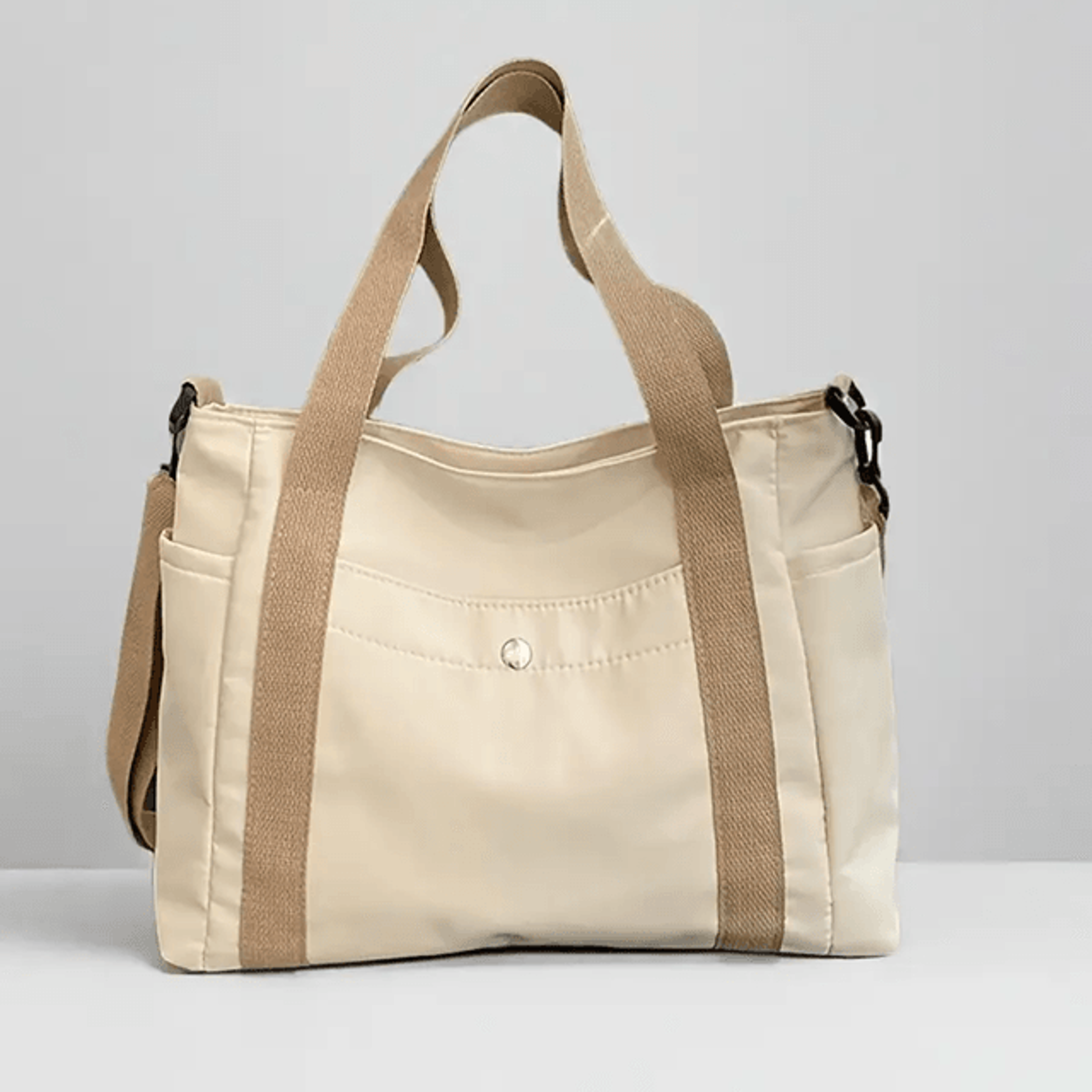Large Capacity Nylon Crossbody Bag With Adjustable Shoulder Strap 5
