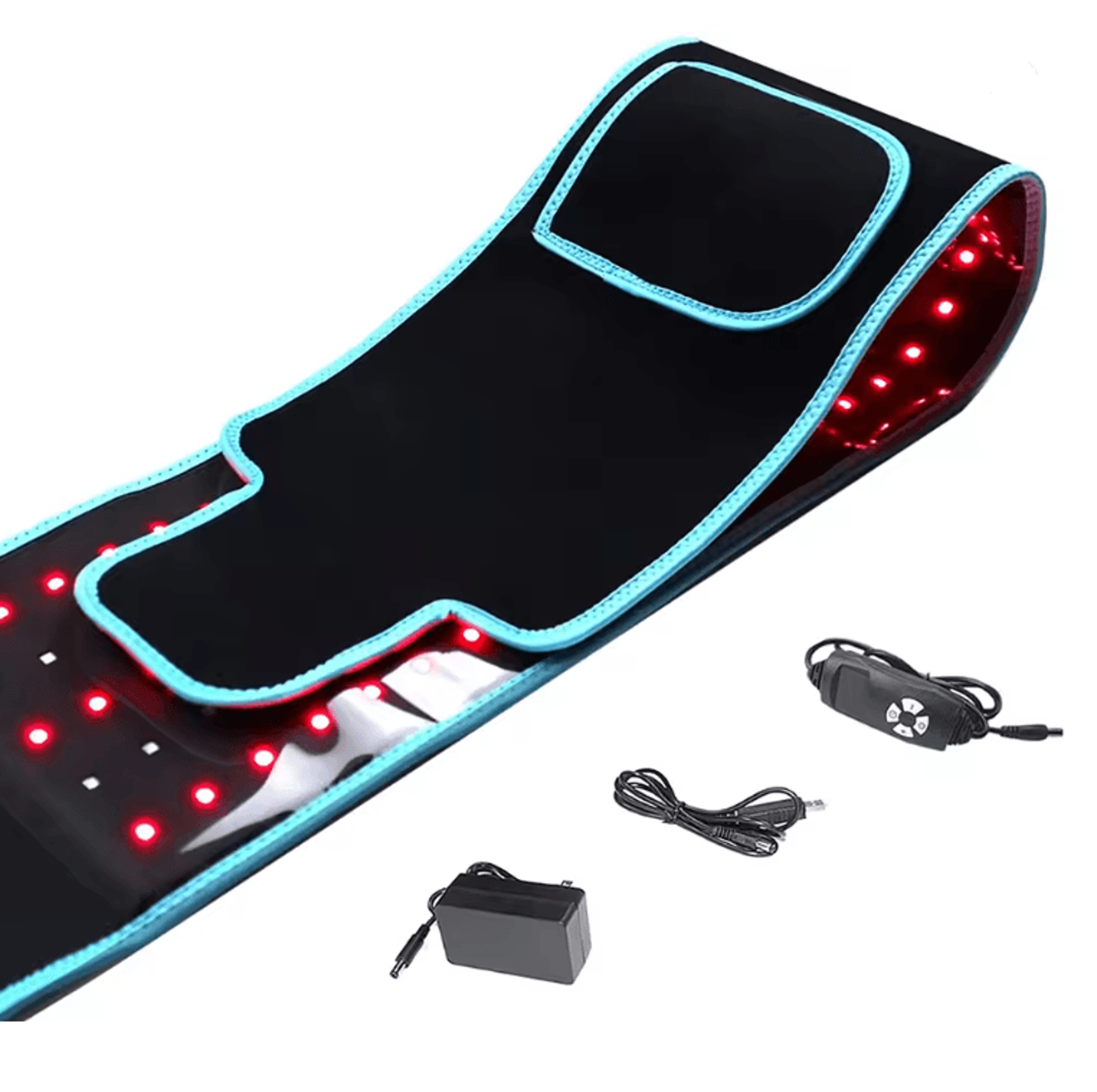 Red And Infrared Light Therapy Belt LED Slimming Waist And Body Heat Pad 0