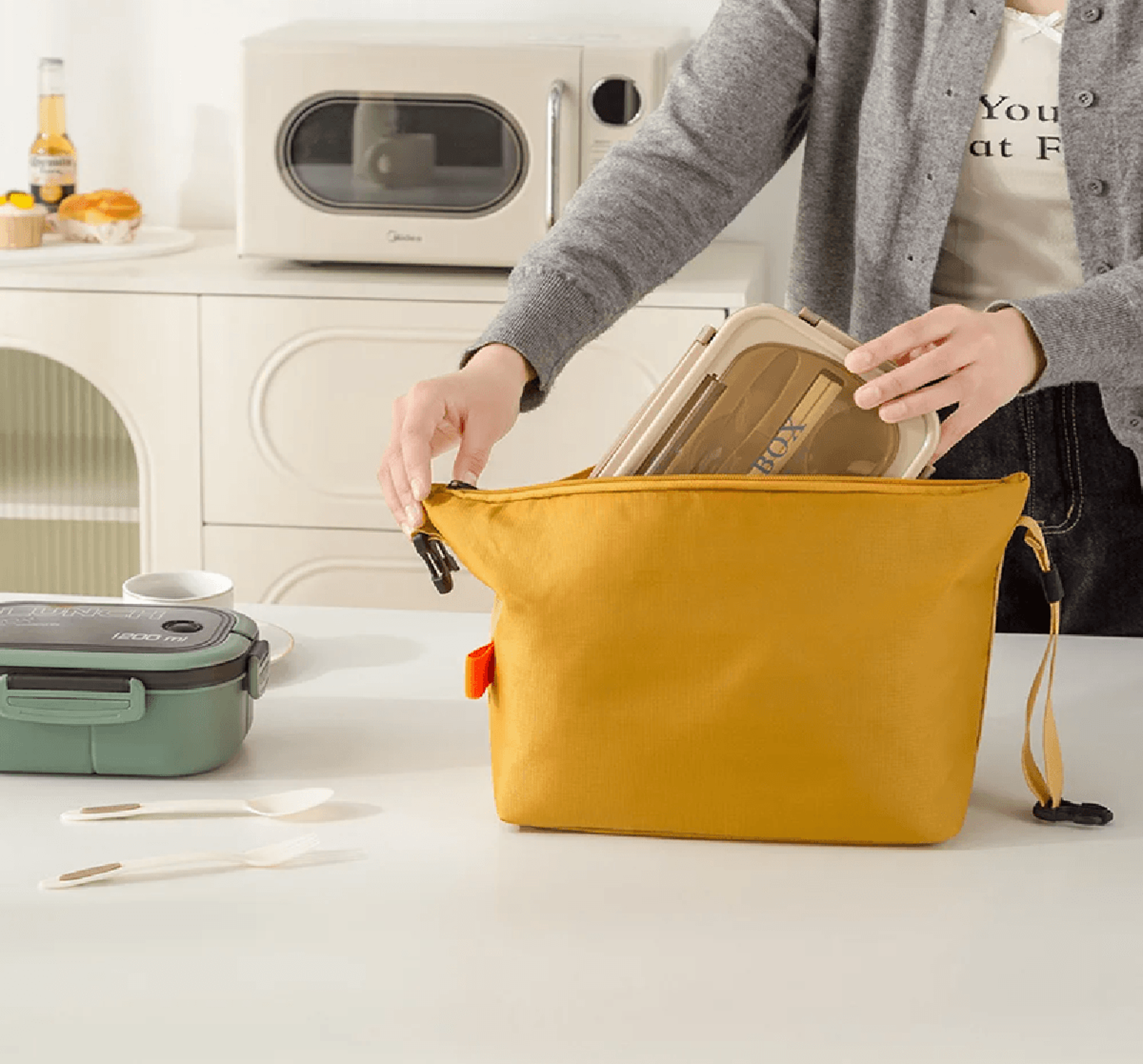 ThermaTote Insulated Bento Lunch Bag 1