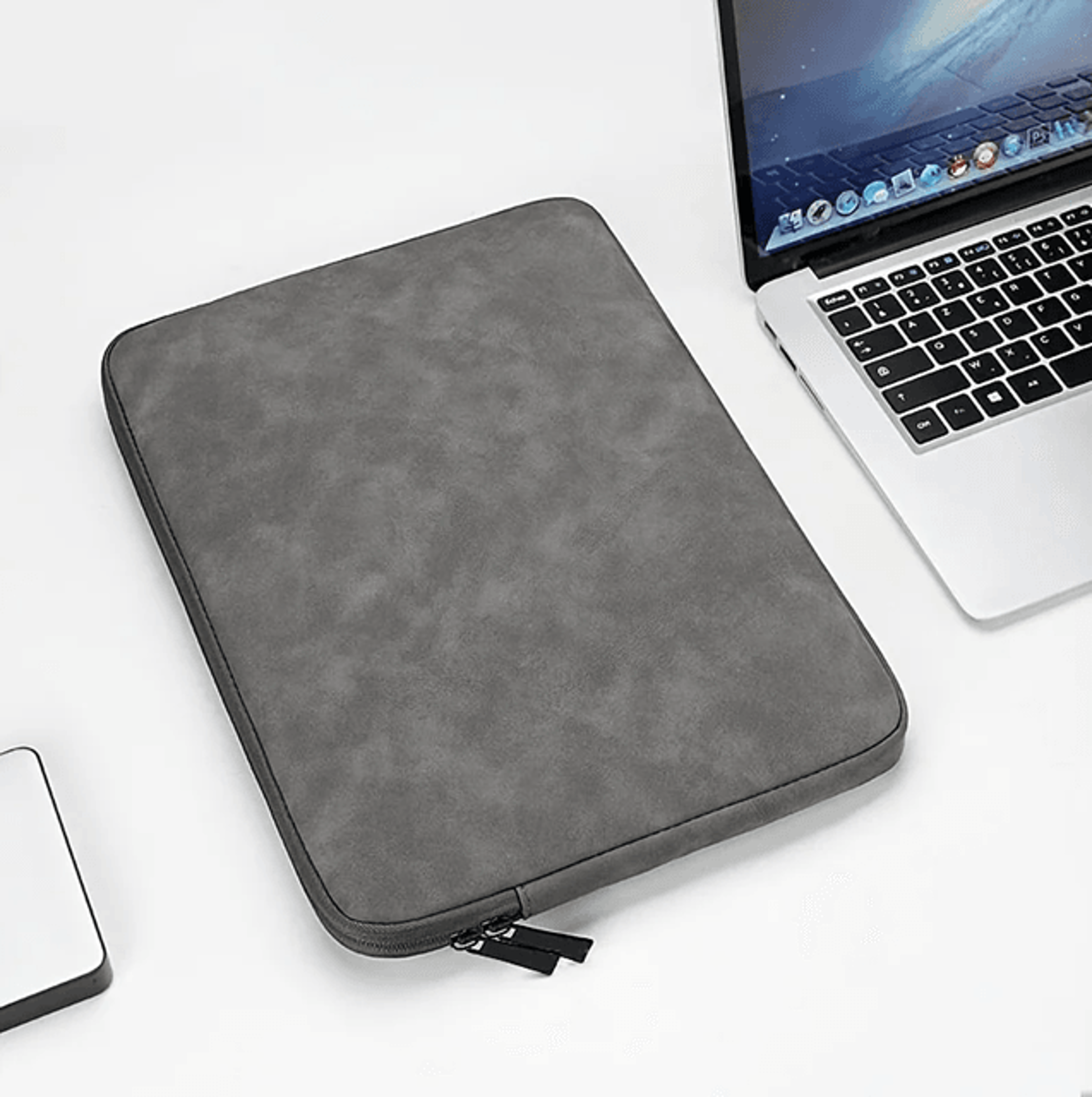 SlimGuard PU Leather Laptop Sleeve Case 1