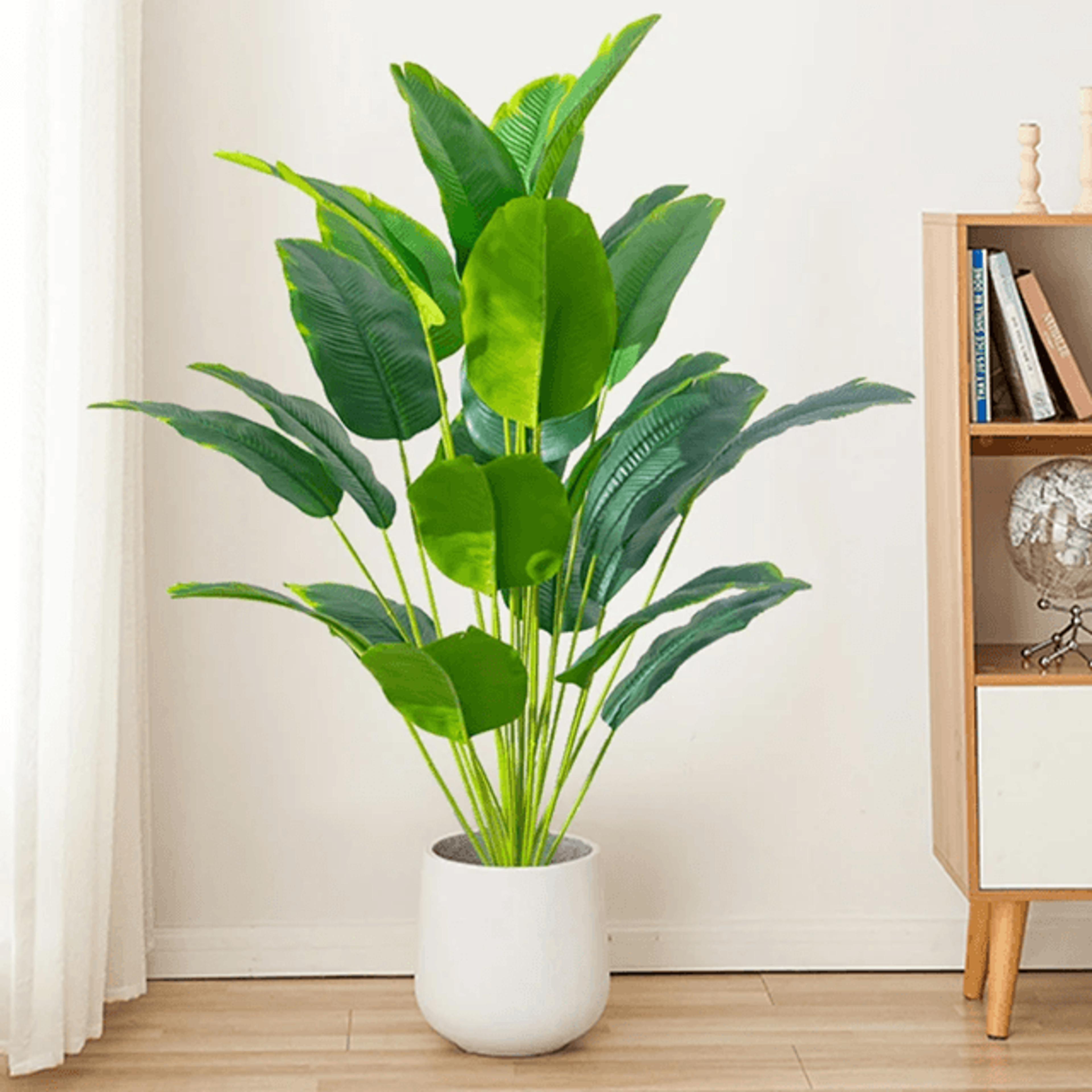 EverBloom Tropical Palm And Monstera Artificial Plant 0