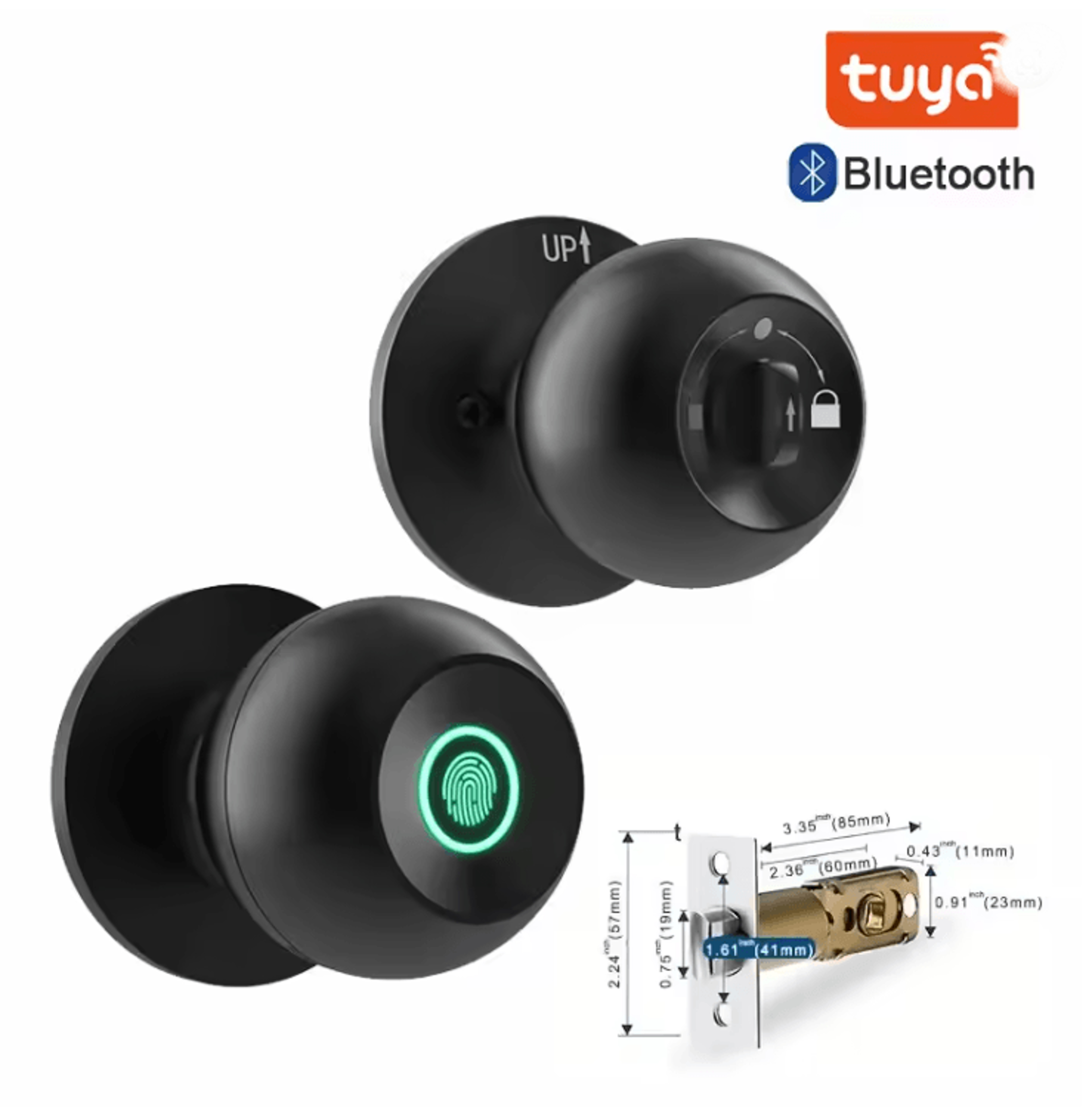 SafeAccess Tuya Fingerprint Smart Door Lock 3