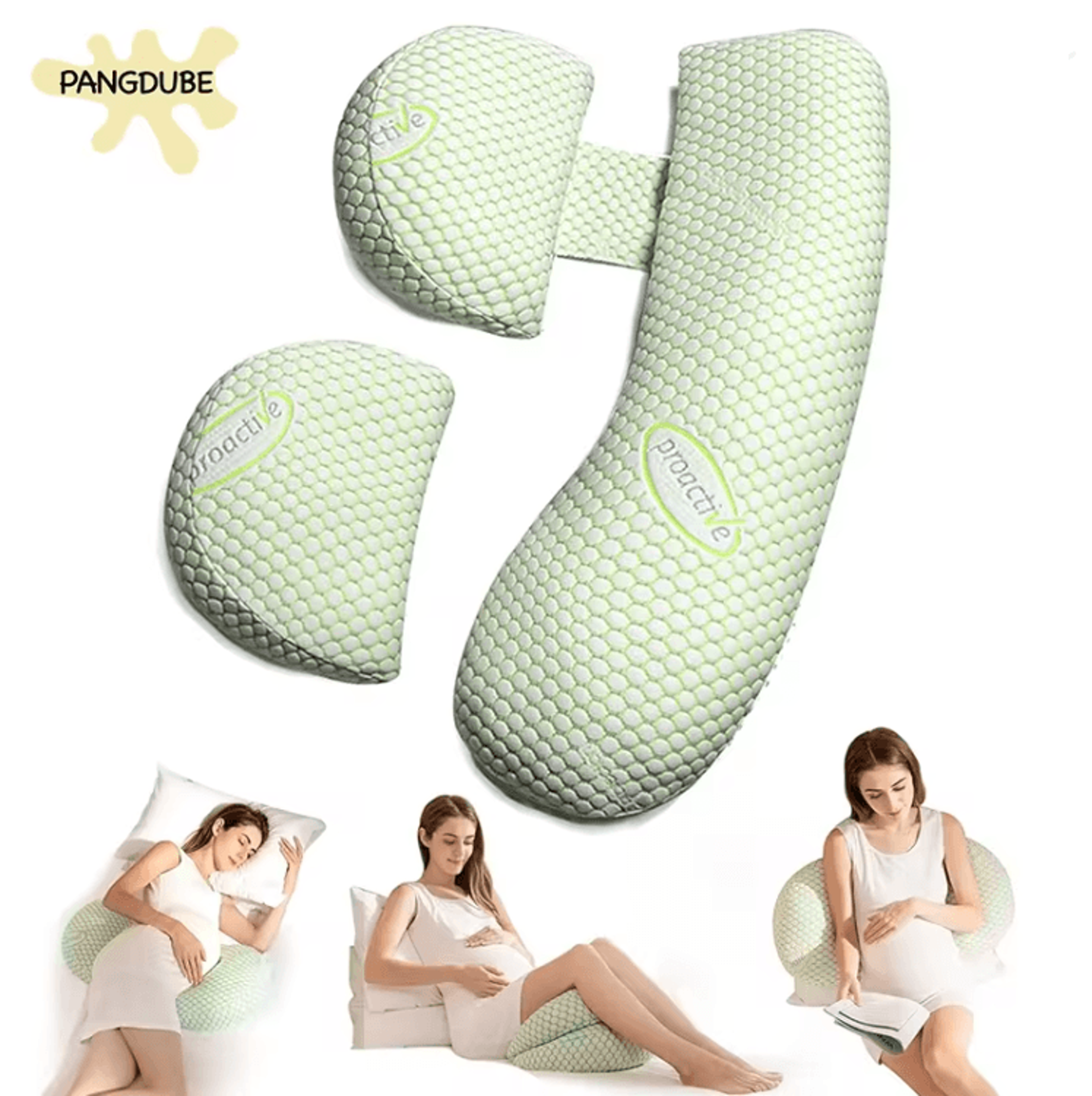 Pangdube Maternity Comfort U Shape Pregnancy Pillow 0