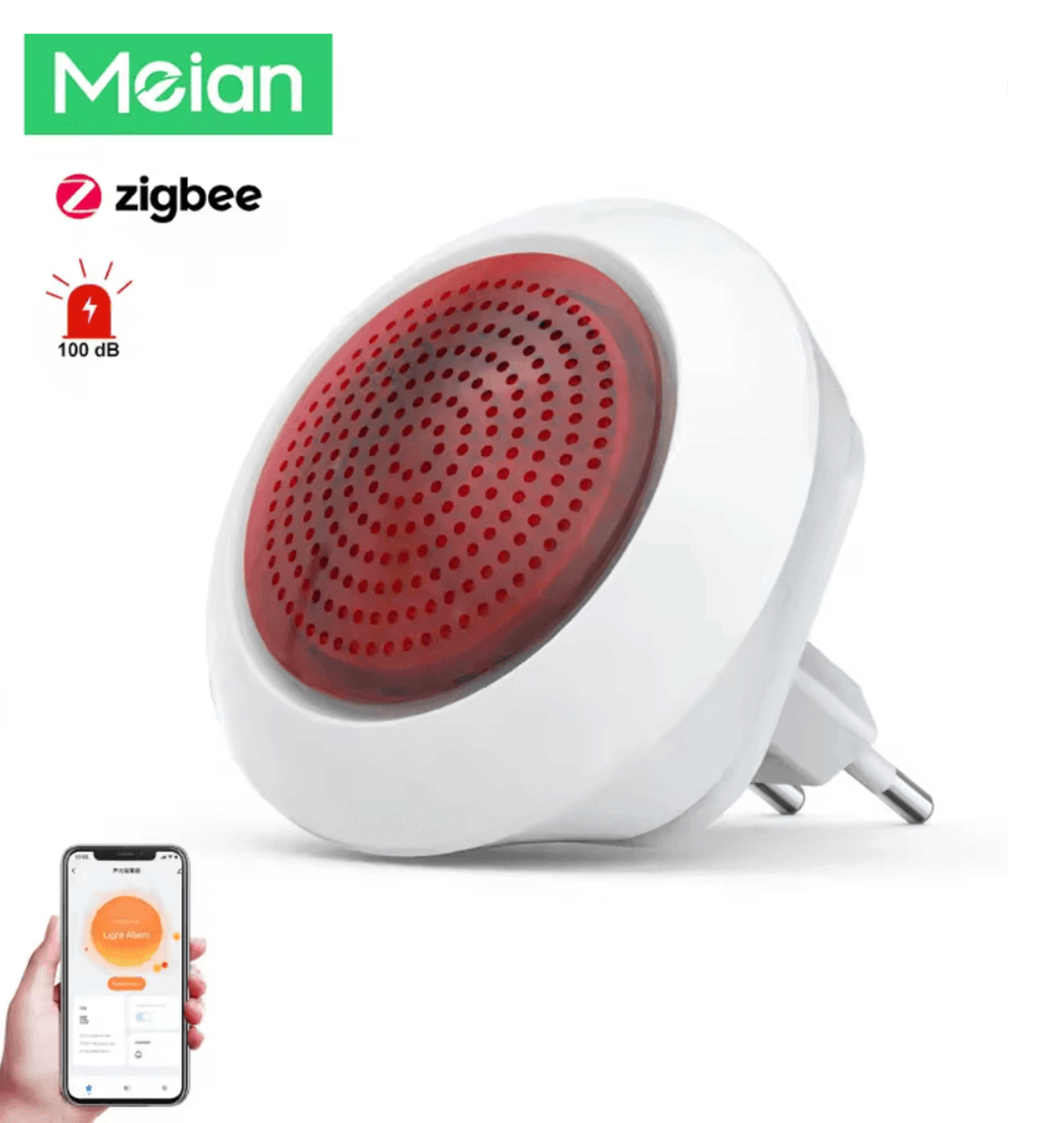 Meian Smart ZigBee 30 Wireless Siren Alarm 100dB 0