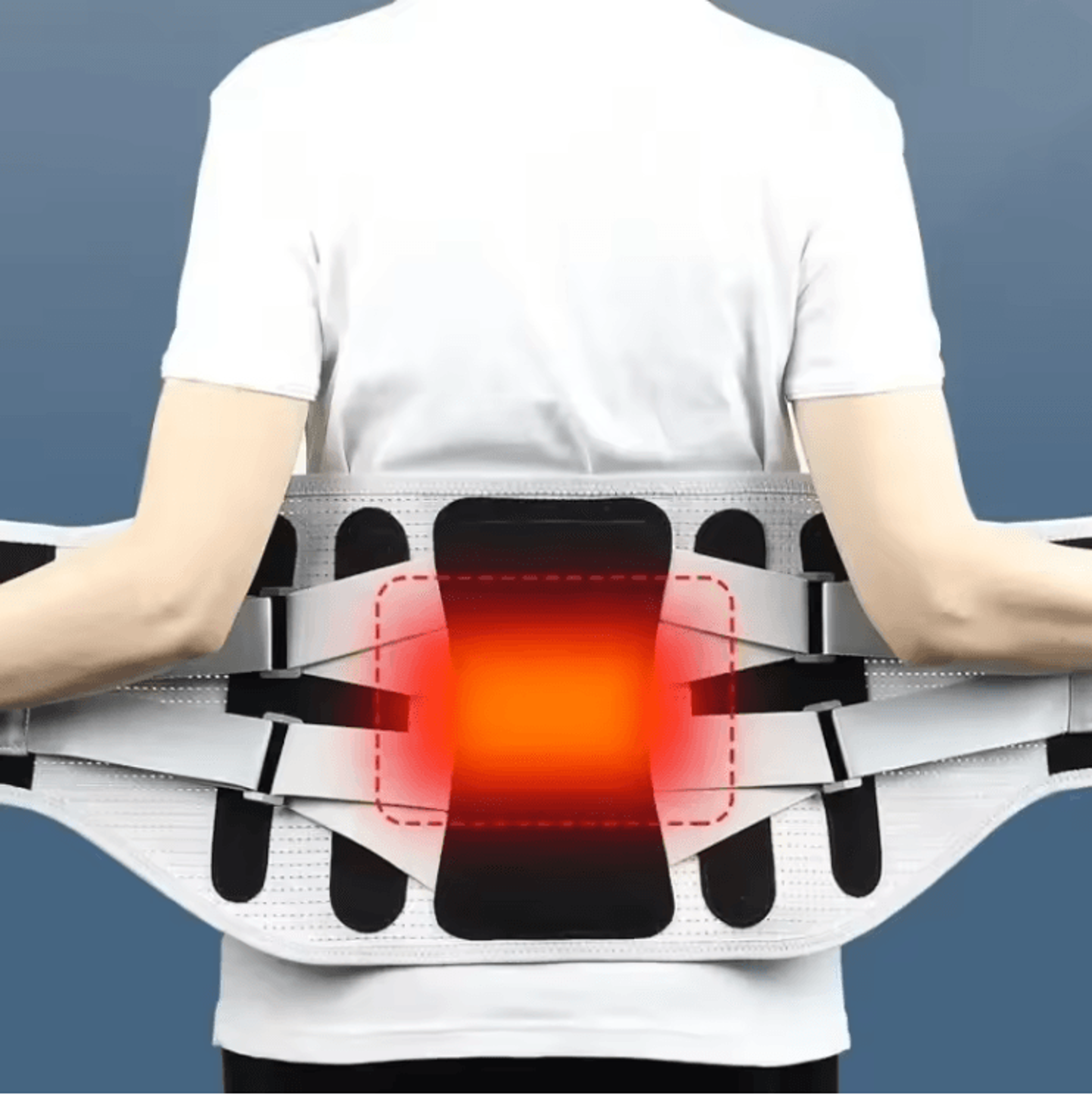 OrthoFlex Lumbar Support Belt For Back Pain Relief And Posture Correction 0