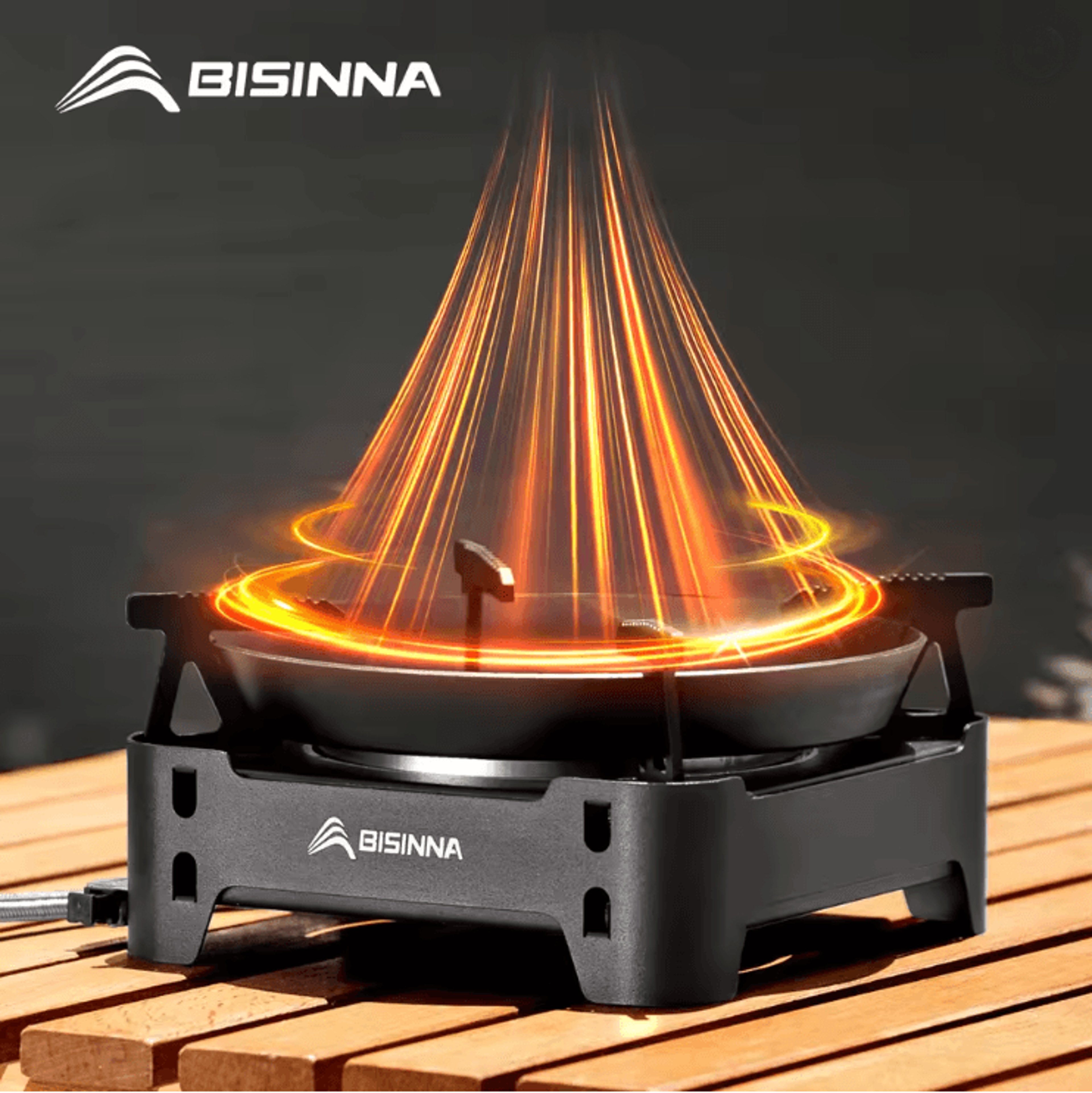 BISINNA High Power Infrared Camping Gas Stove  Portable Split Type Outdoor Burner For Hiking And Pi 0