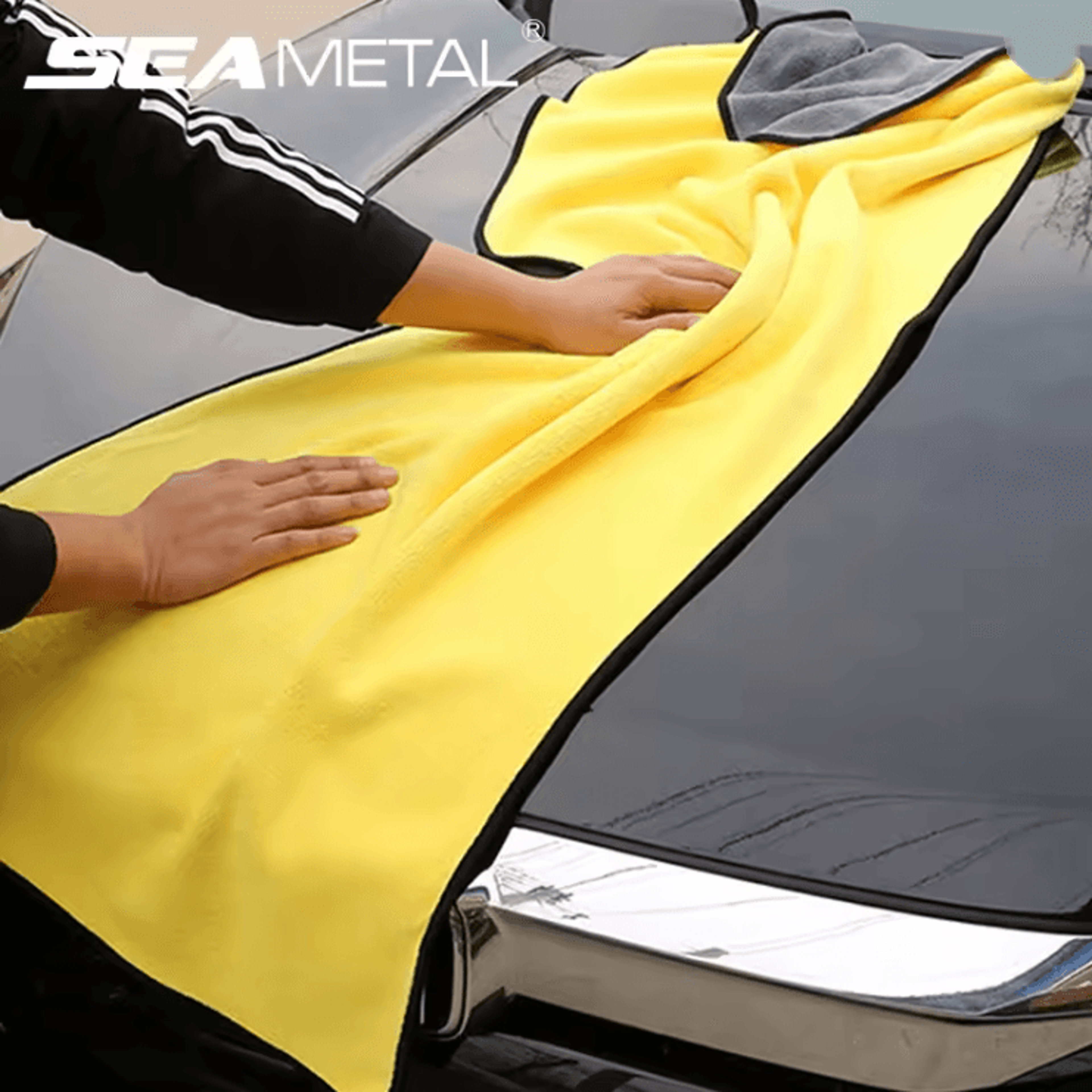 AutoLuxe Premium Microfiber Car Wash Towel 0