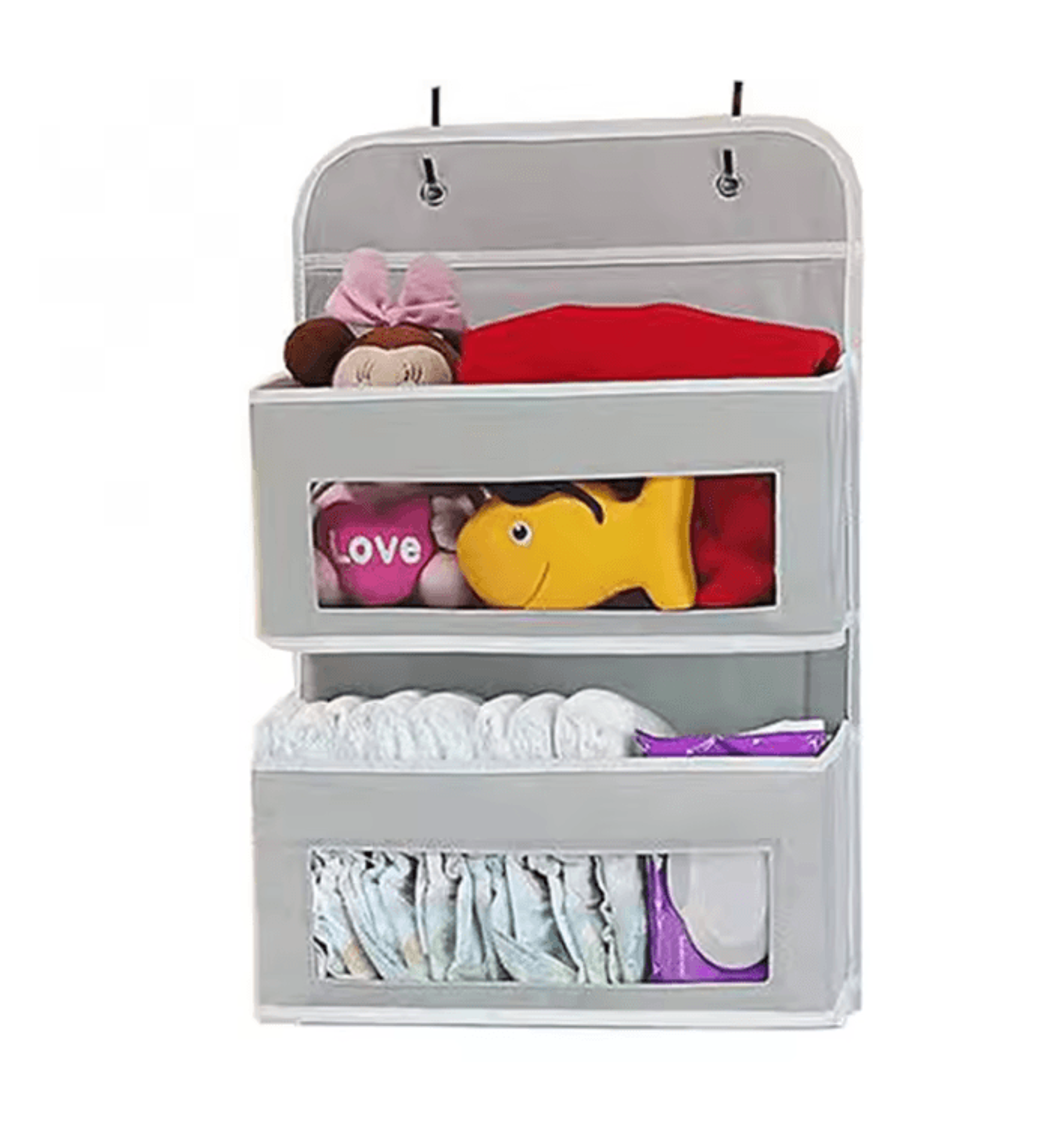 NeatNest 5 Shelf Hanging Door Storage Organizer With Large Pockets 3