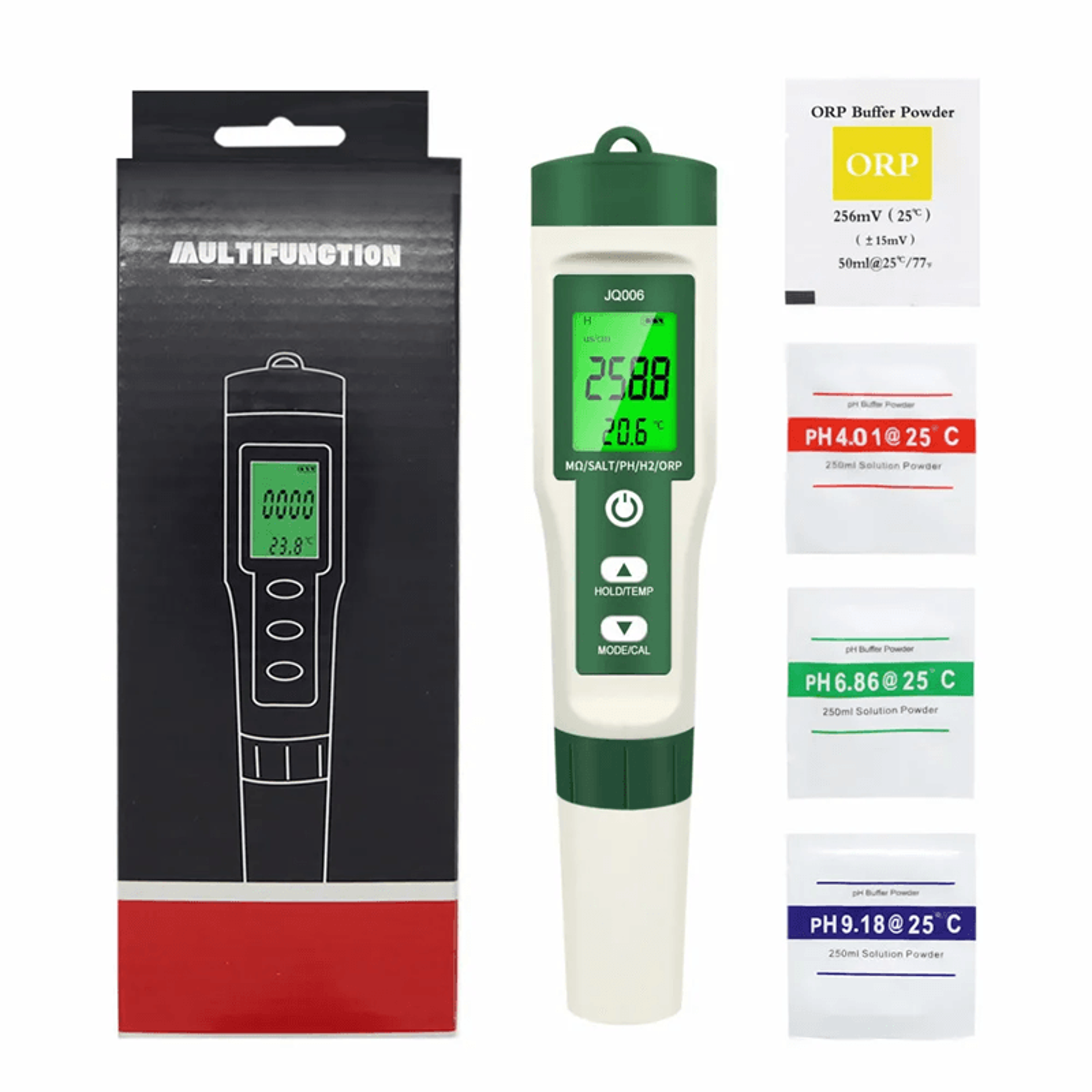 AquaCheck 10 In 1 Digital Water Quality Tester For PH EC TDS And ORP Monitoring 6