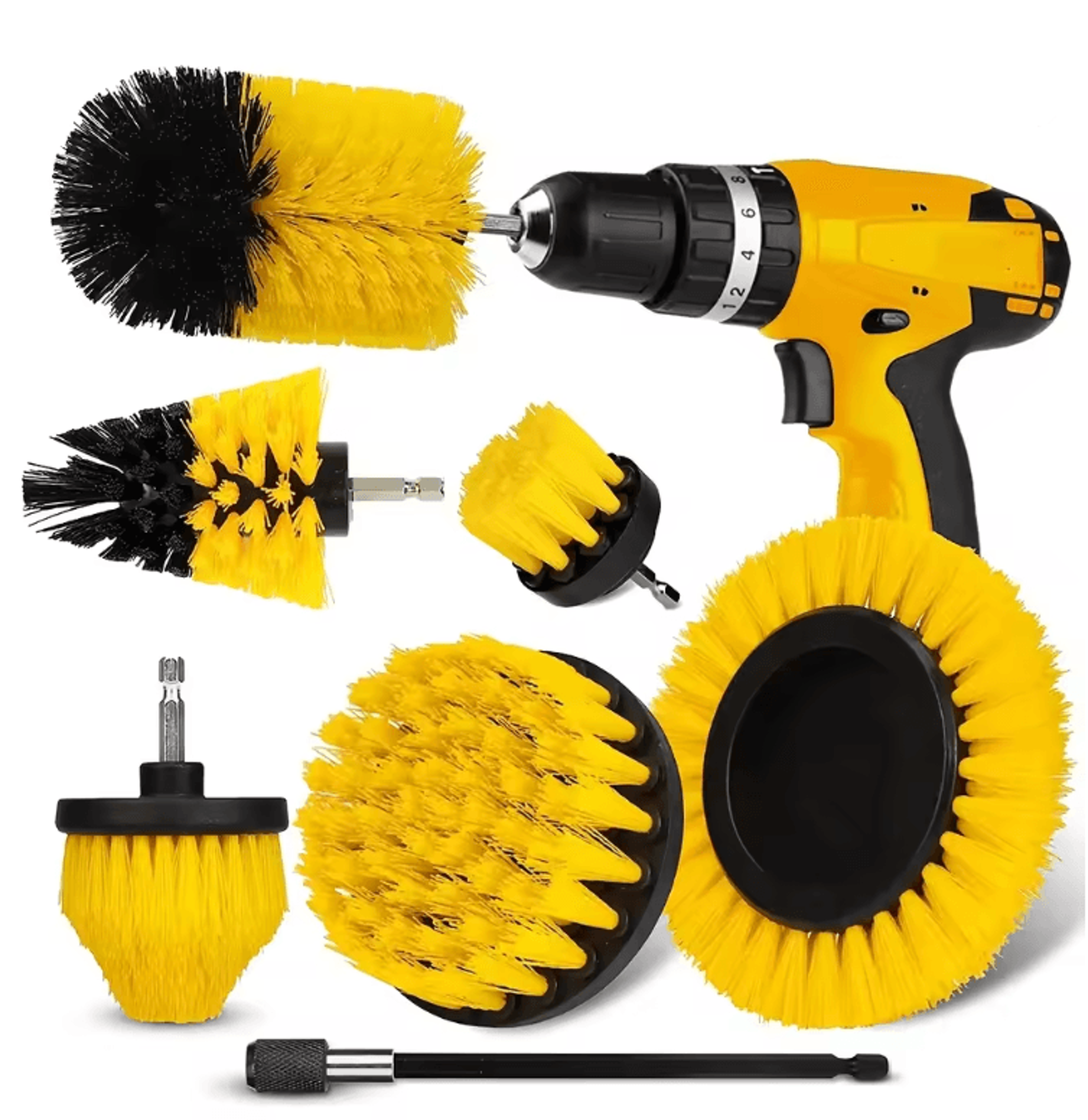 AutoMaster 27 Piece Car Wash And Detailing Kit With Brushes And Cleaning Tools 5
