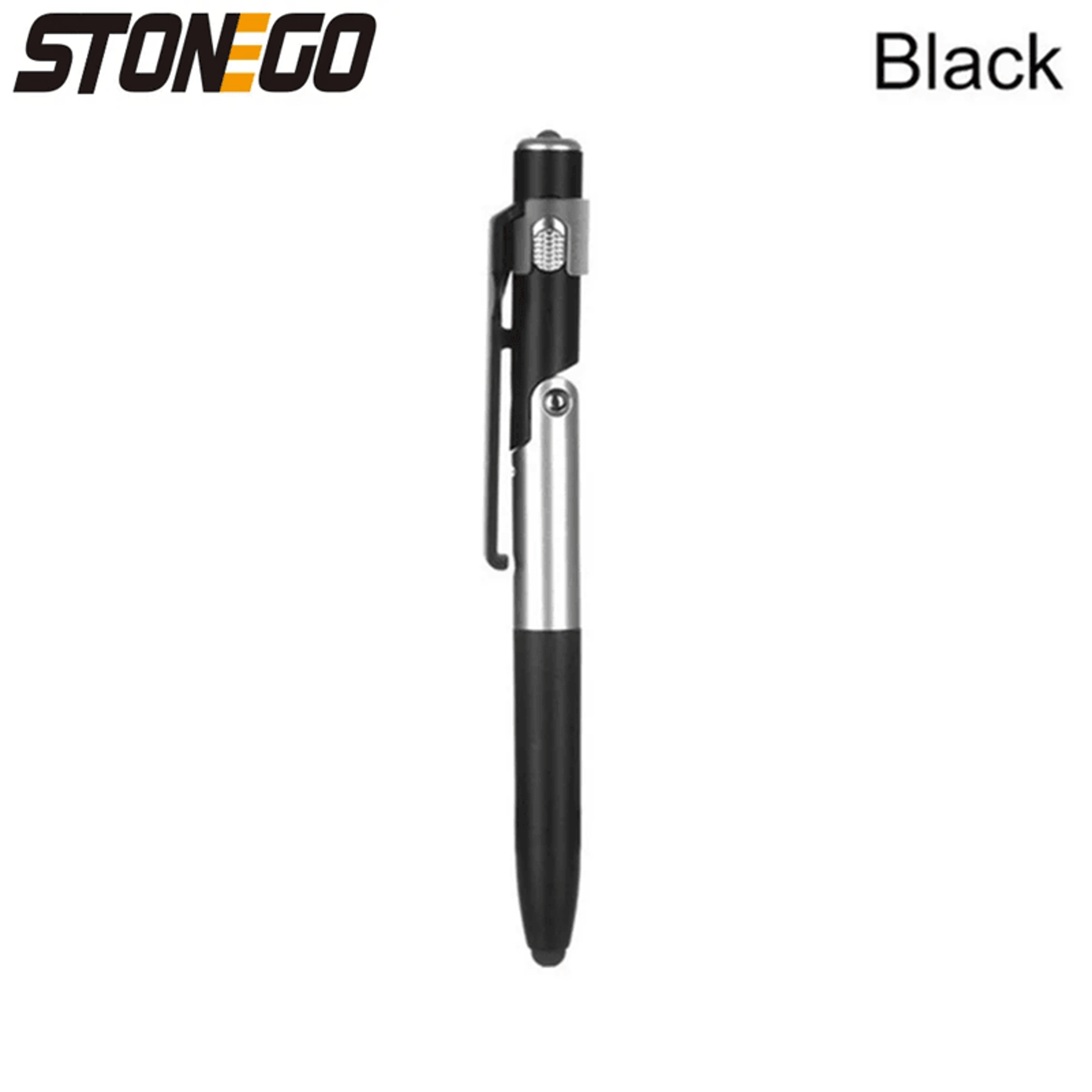 StoneGo 4 In 1 Multifunction Foldable Ballpoint Pen With Stylus And Flashlight 6