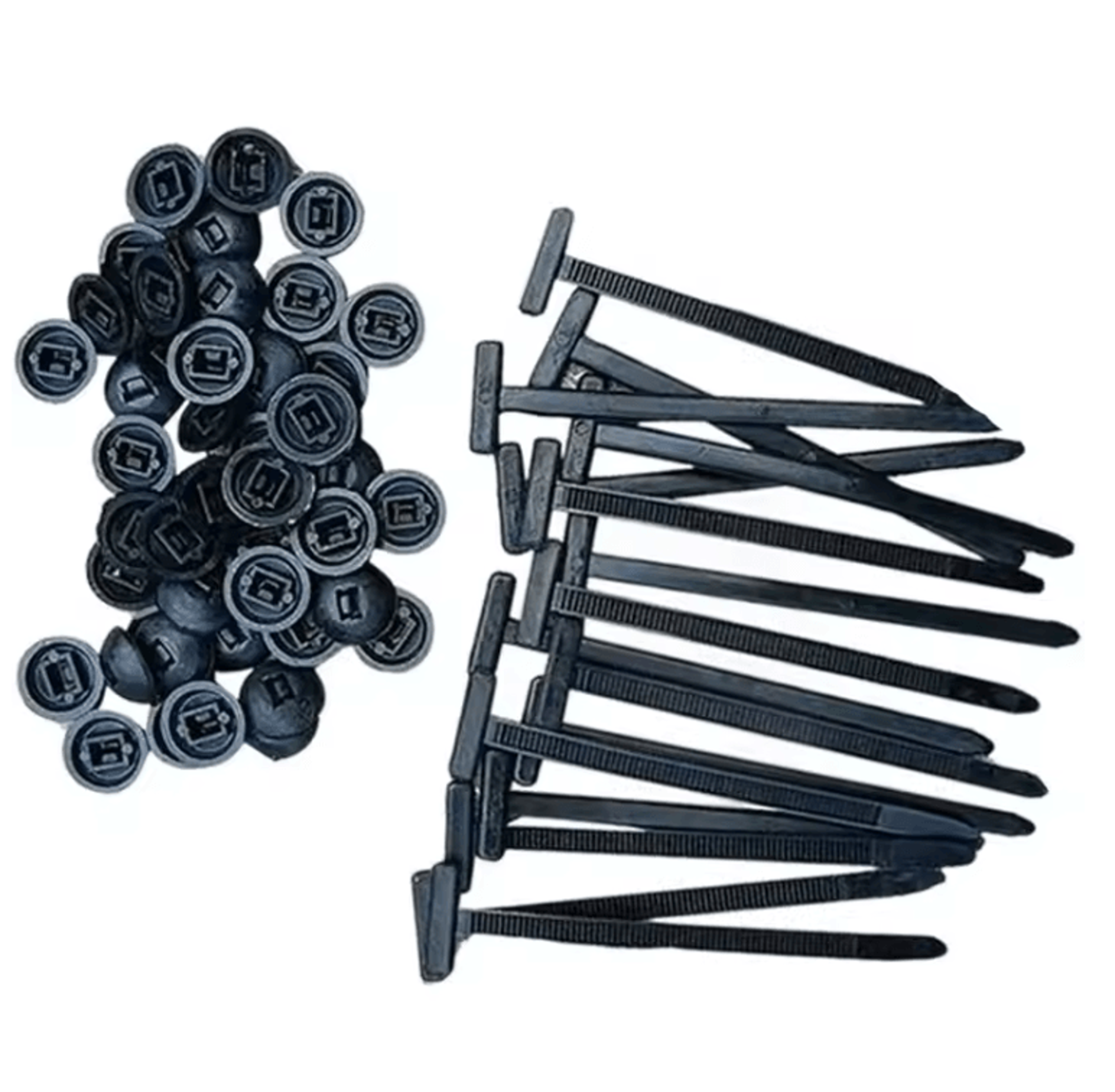 GripLock 100 Pack Heavy Duty Nylon Cable Ties With Self Locking Design 0