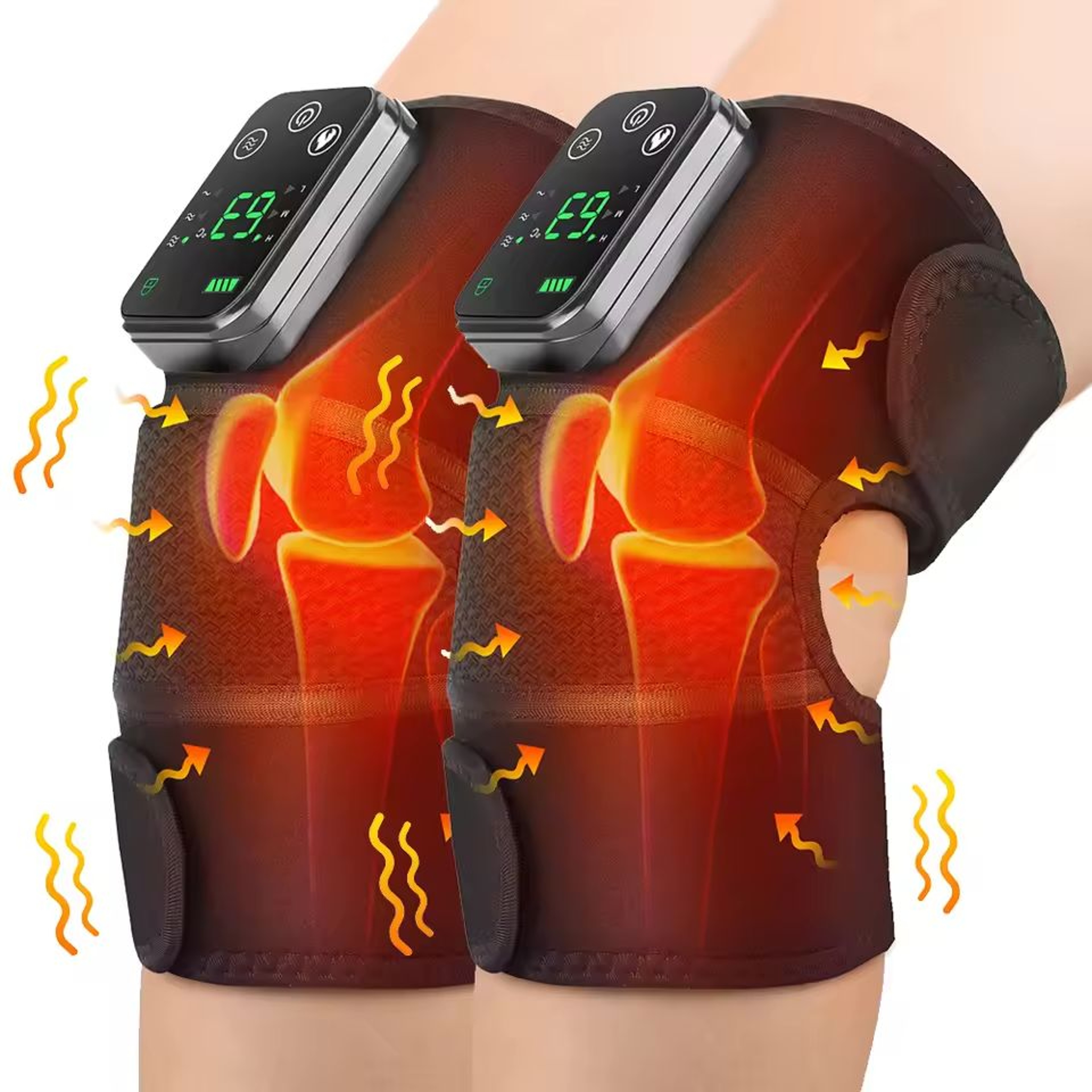 ThermaRelief Rechargeable Heated Knee Massager 8
