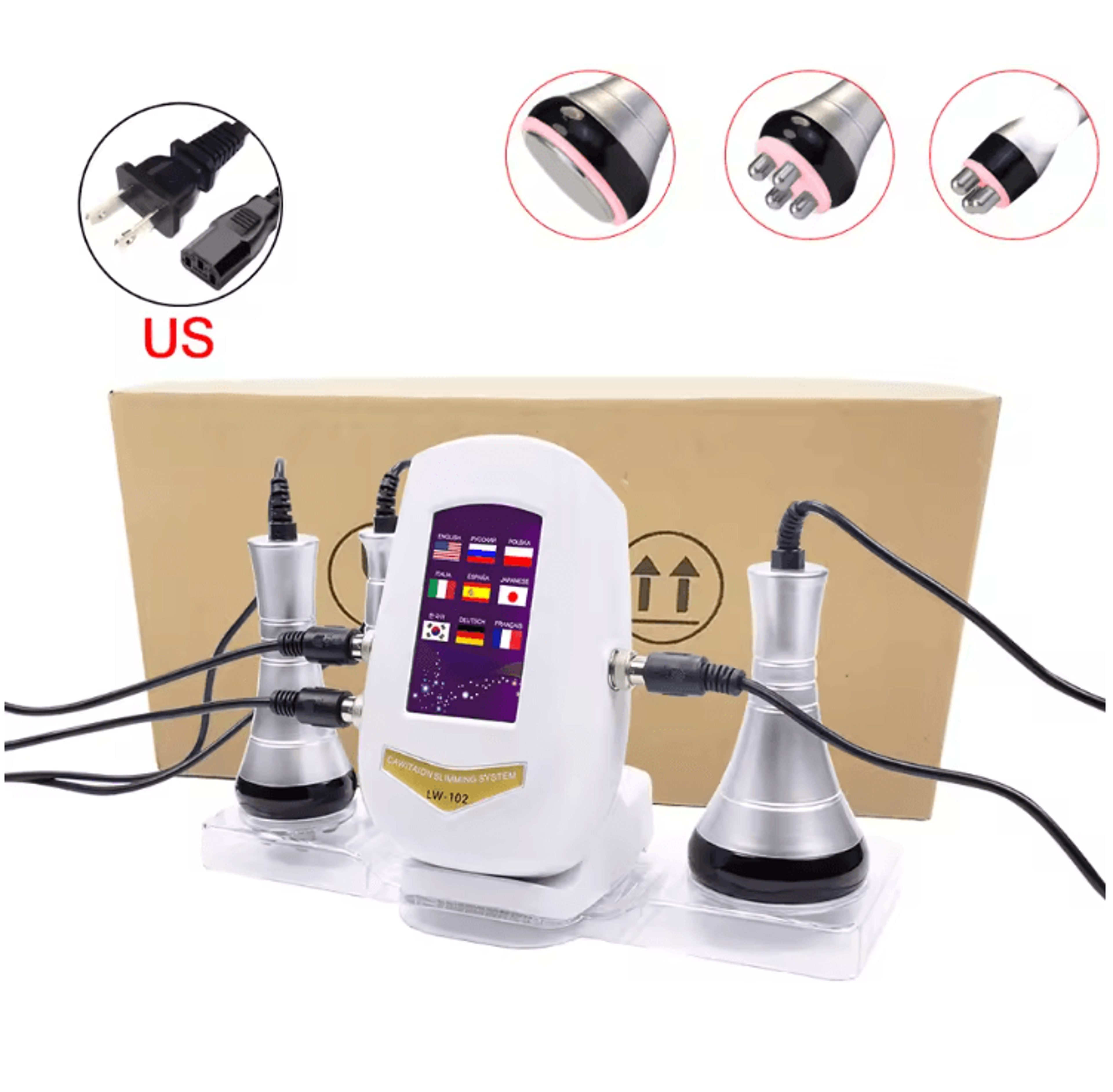 UltraSlim 40K Cavitation Body Shaping And Fat Burning Machine 2