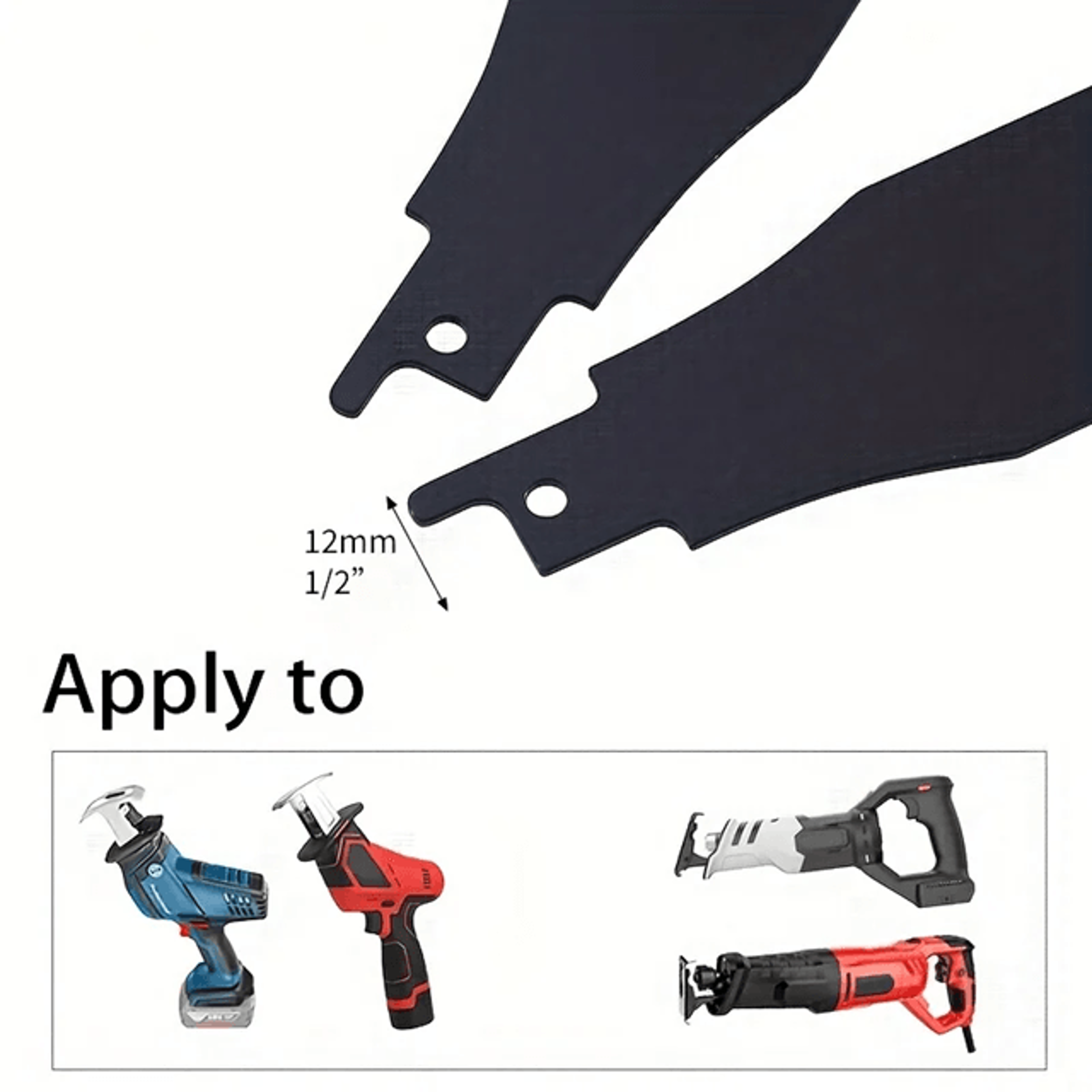 ProScrape Heavy Duty Reciprocating Saw Scraper Blade Set 4