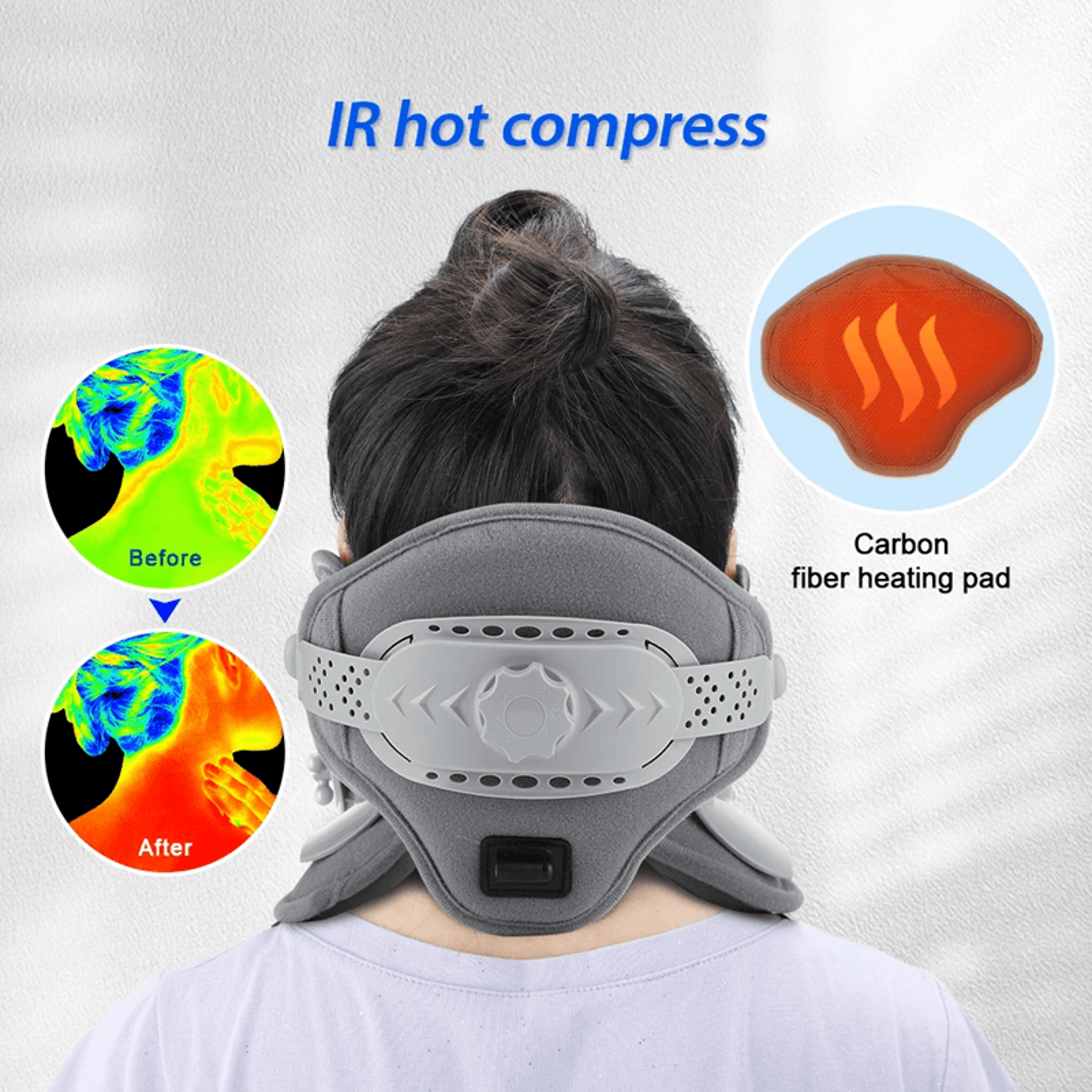 VertePro Heating Cervical Traction Collar 0