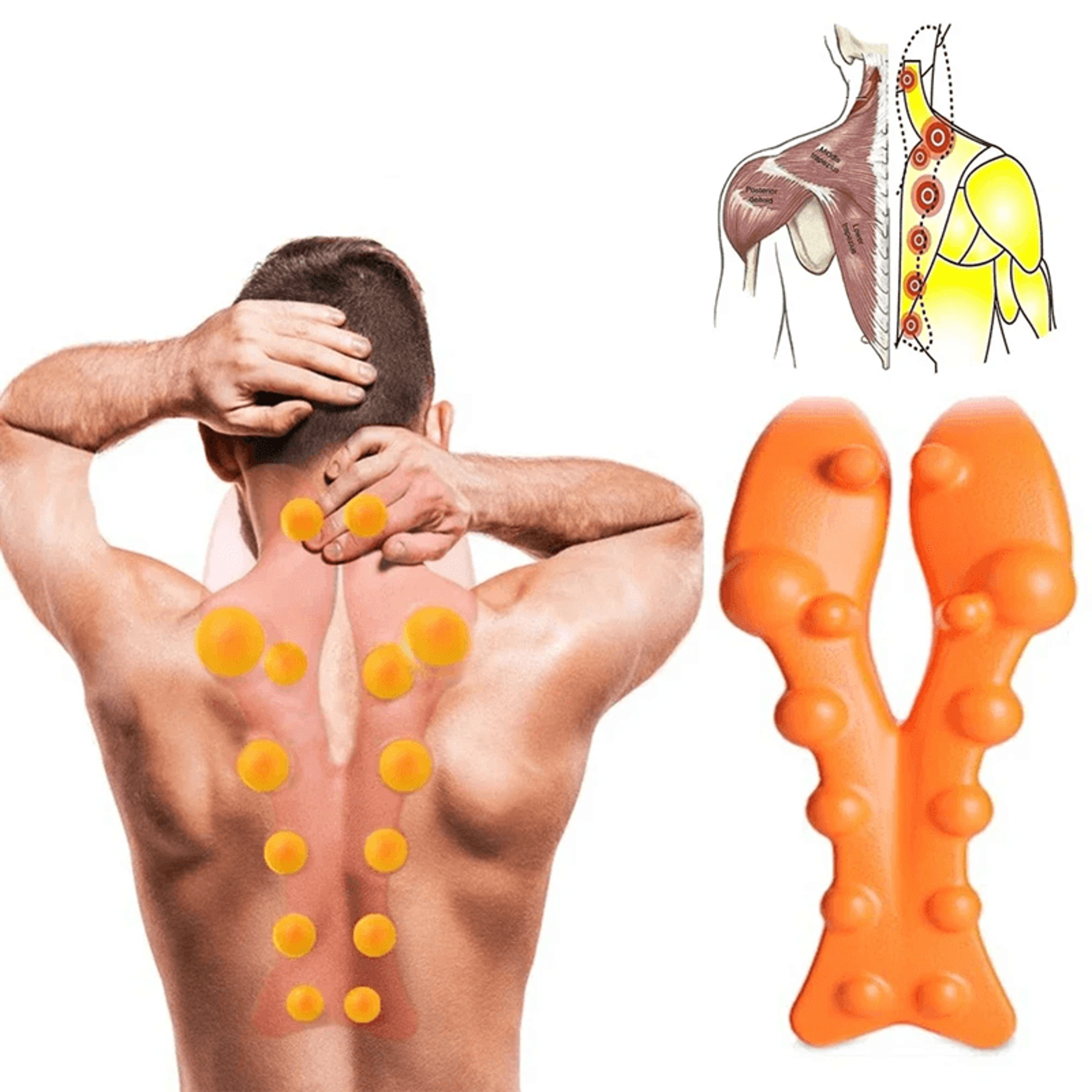 SpineEase Cervical Neck And Shoulder Relaxer 2