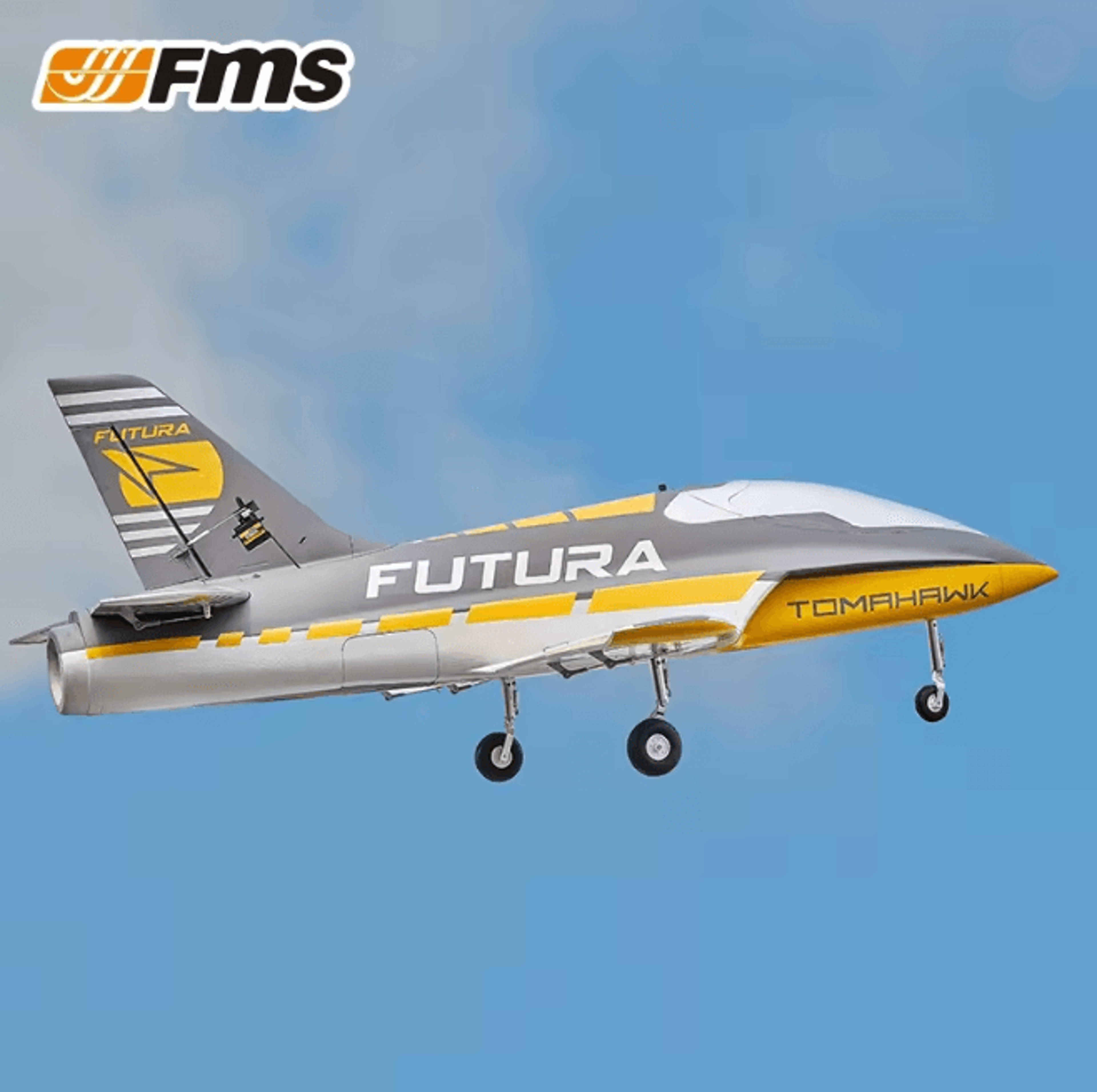 FMS Futura 64mm EDF RC Jet Airplane With Flaps Sport Trainer Model 2