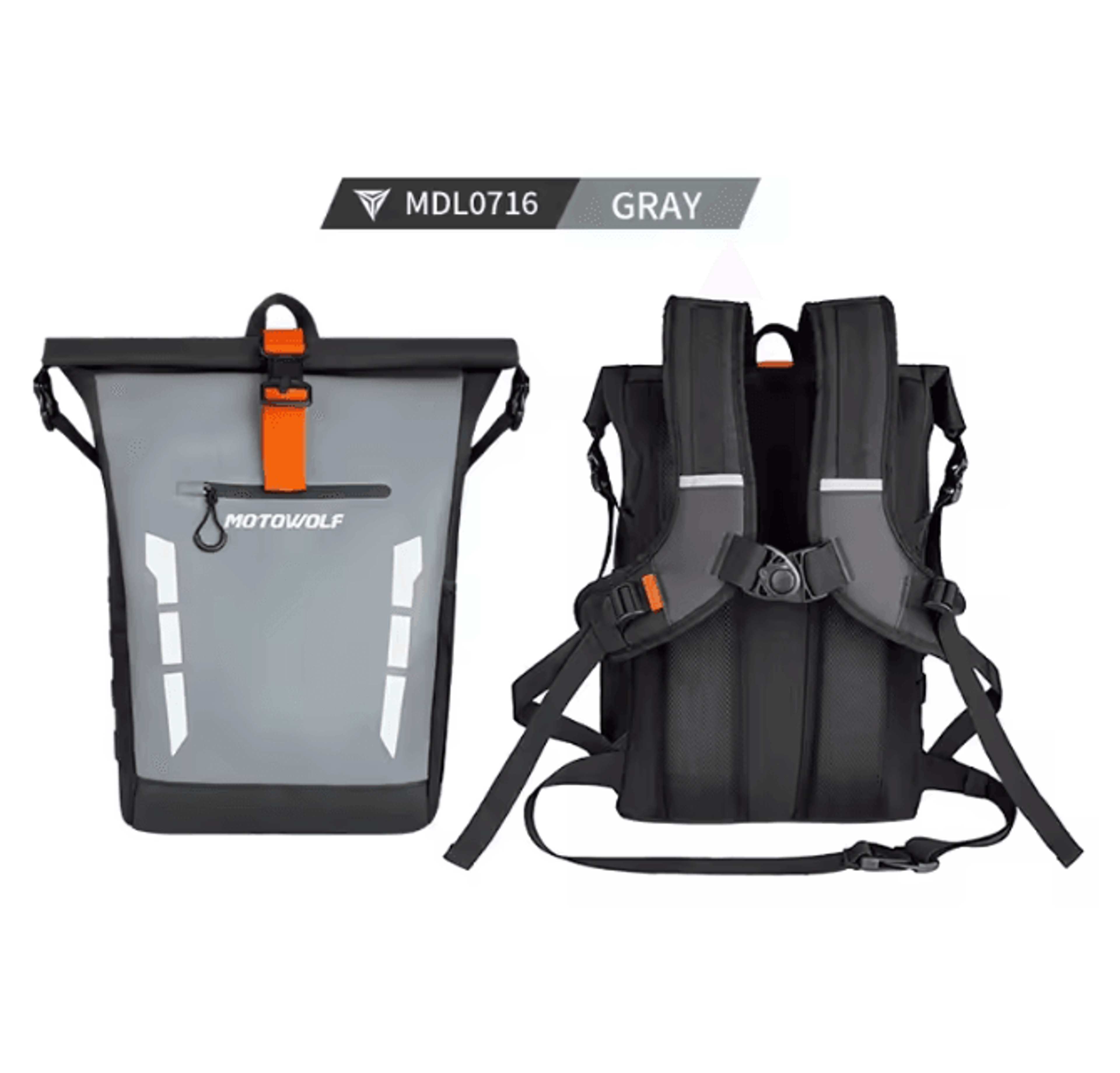 Motowolf Waterproof Motorcycle Backpack 20L Large Capacity Riding Bag 2