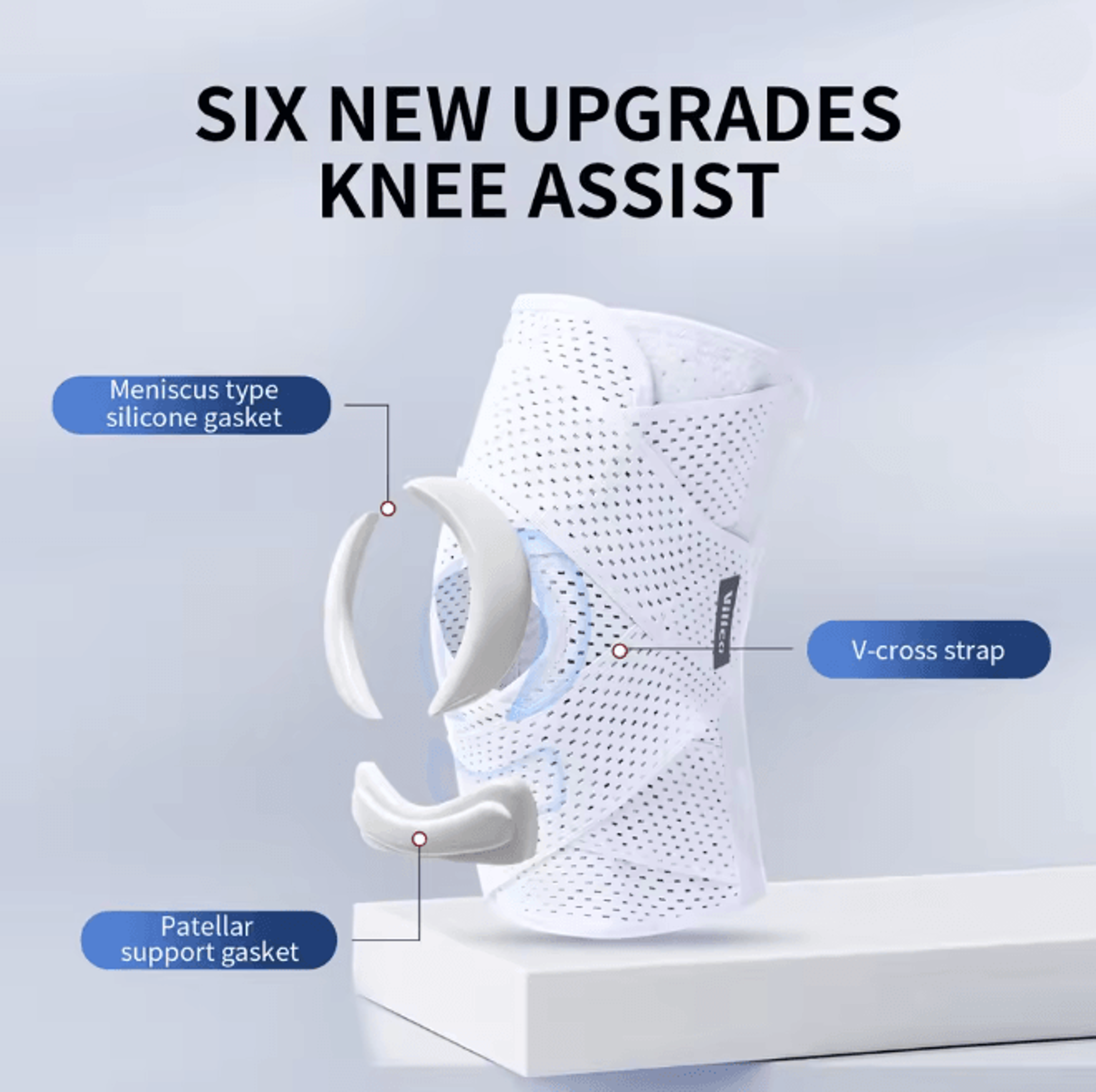 FlexiGuard Pressurized Elastic Knee Support Brace For Sports And Joint Protection 1