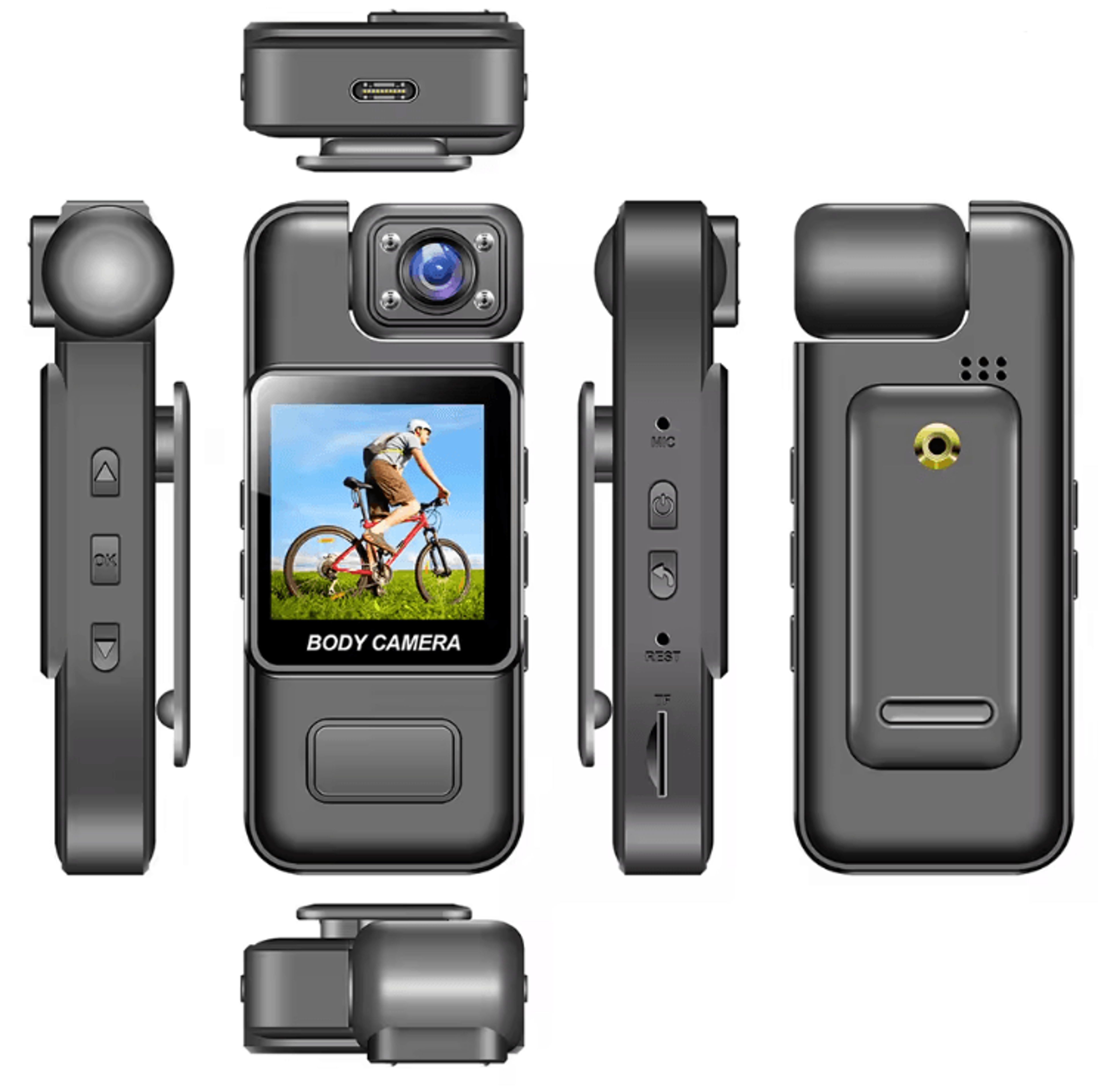 UltraView 4K WiFi Mini Body Camera 2