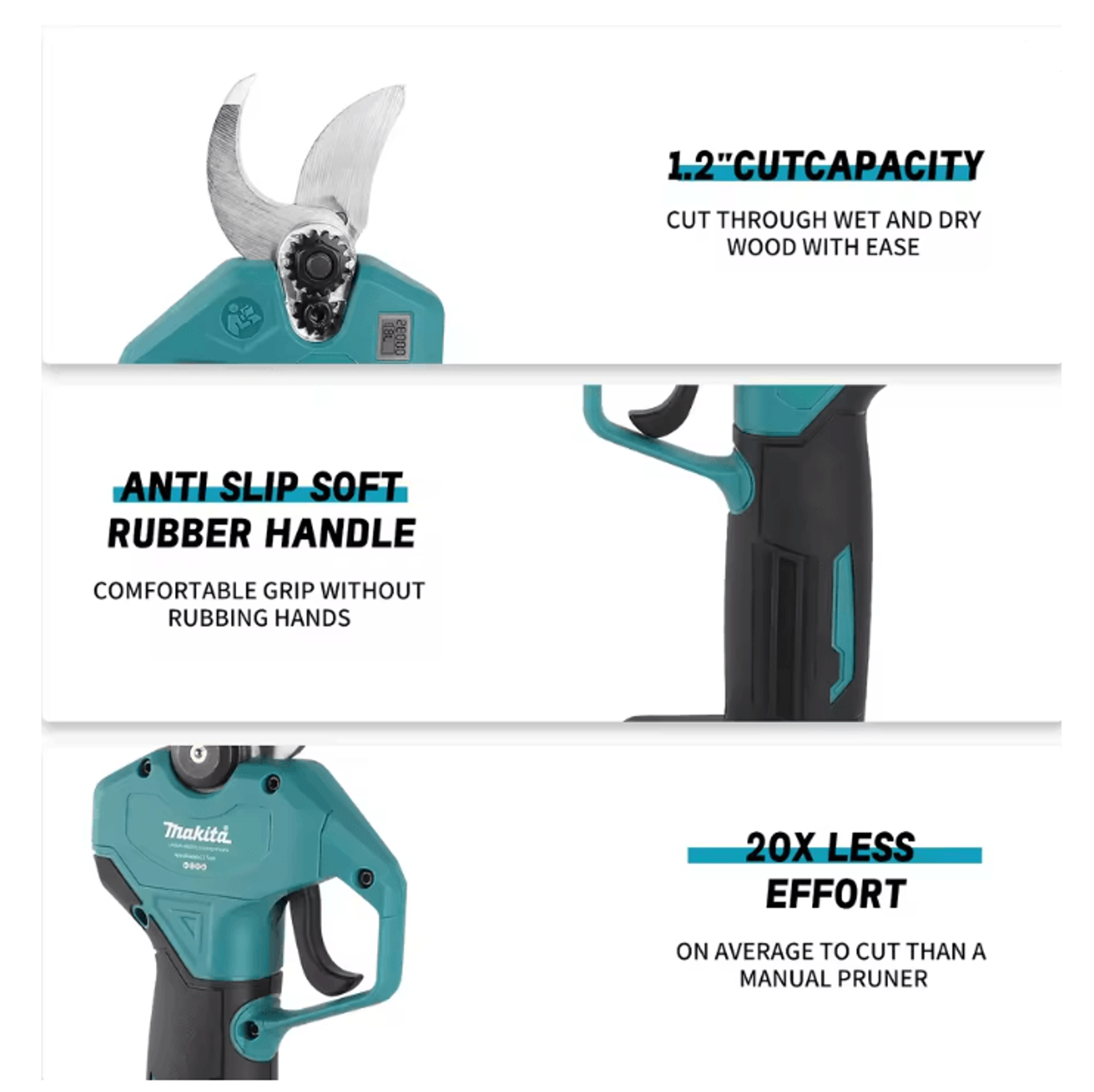 GardenEdge Brushless Cordless Pruning Shears 1