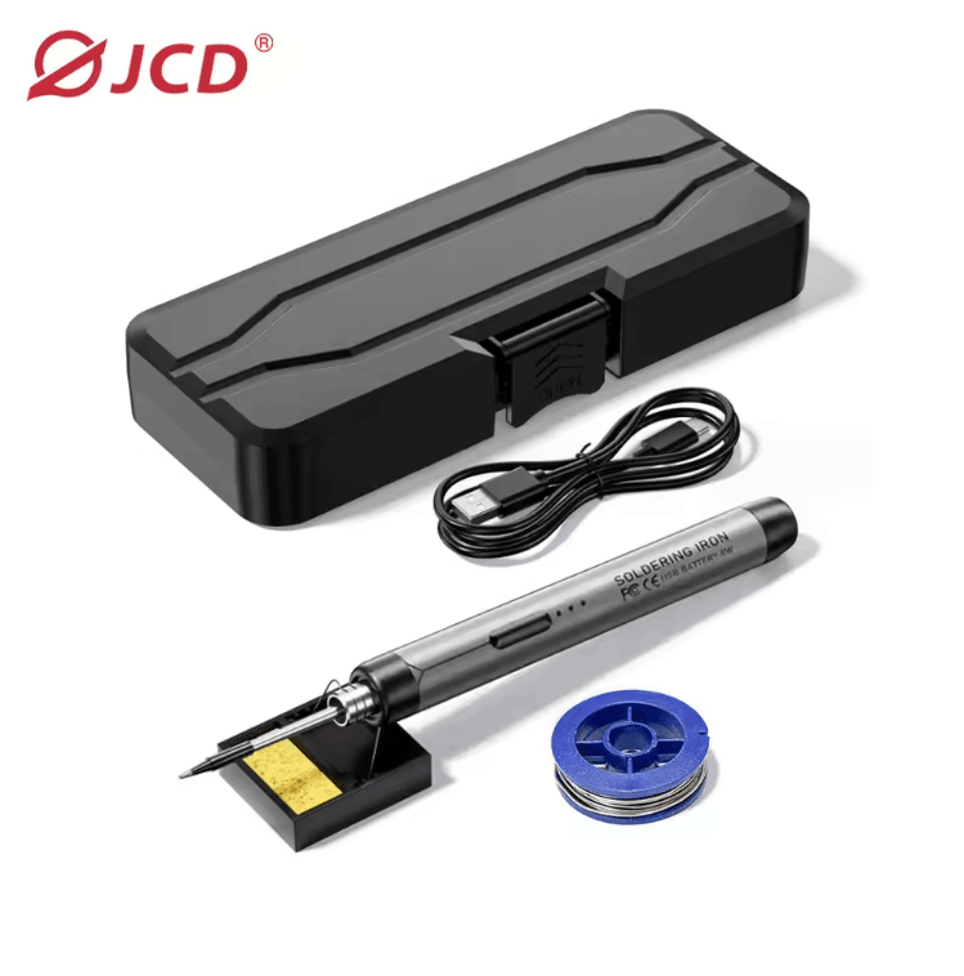 Cordless USB Digital Soldering Iron Adjustable Temperature 0