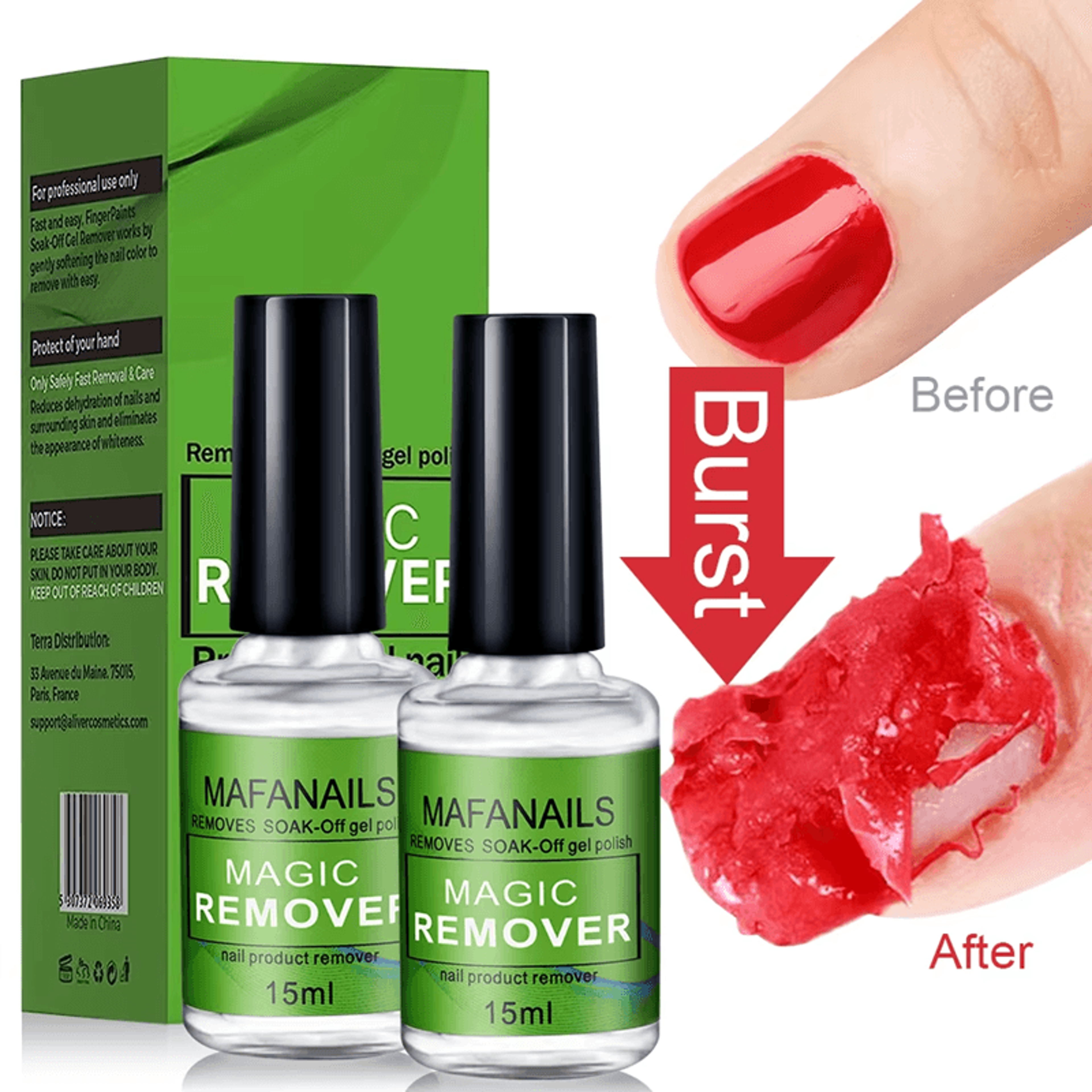 MAFANAILS Magic Gel Polish Remover 15ml 0