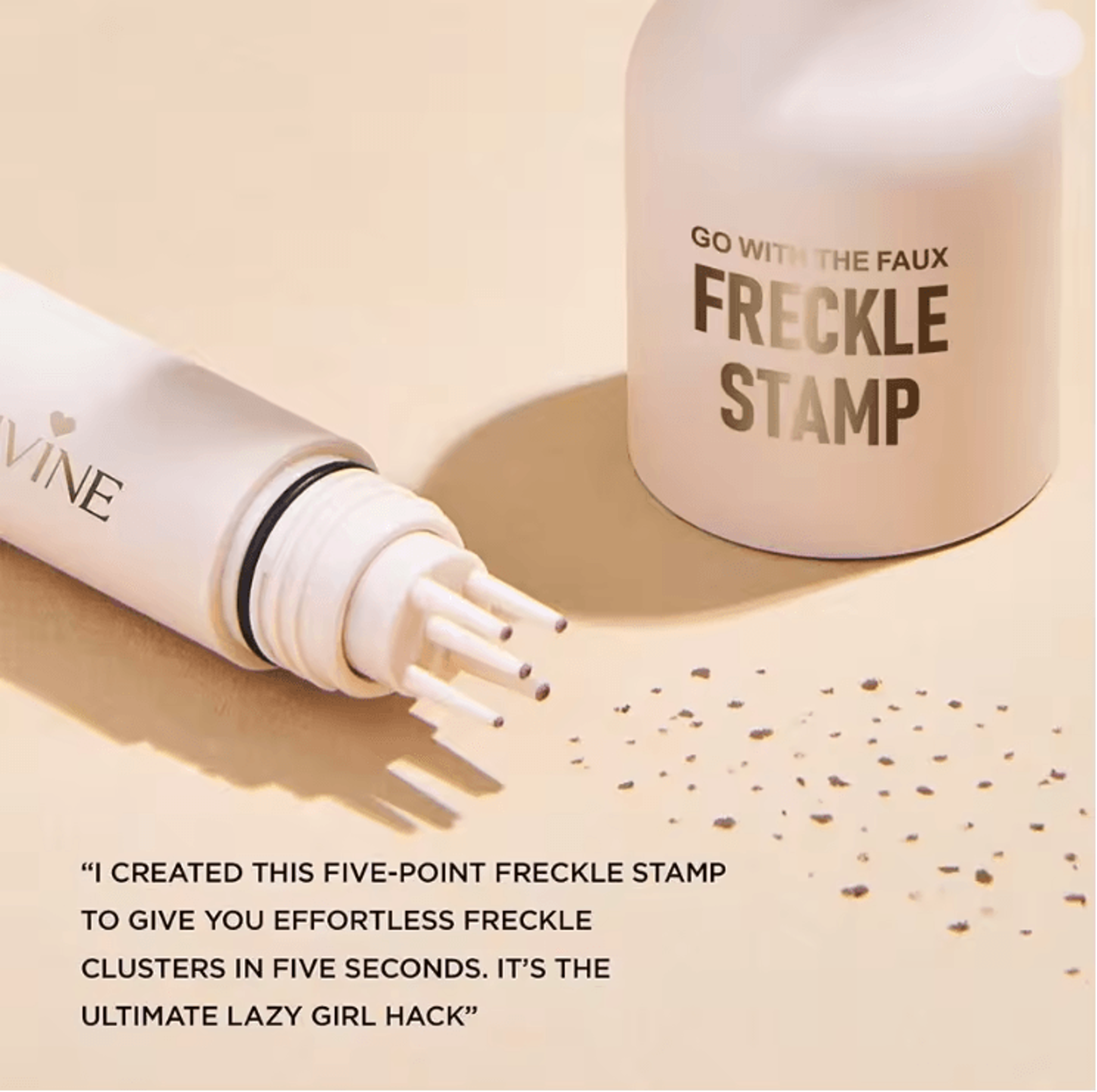 FreckleEase Natural Freckle Stamp Pencil Waterproof Long Lasting Makeup 1