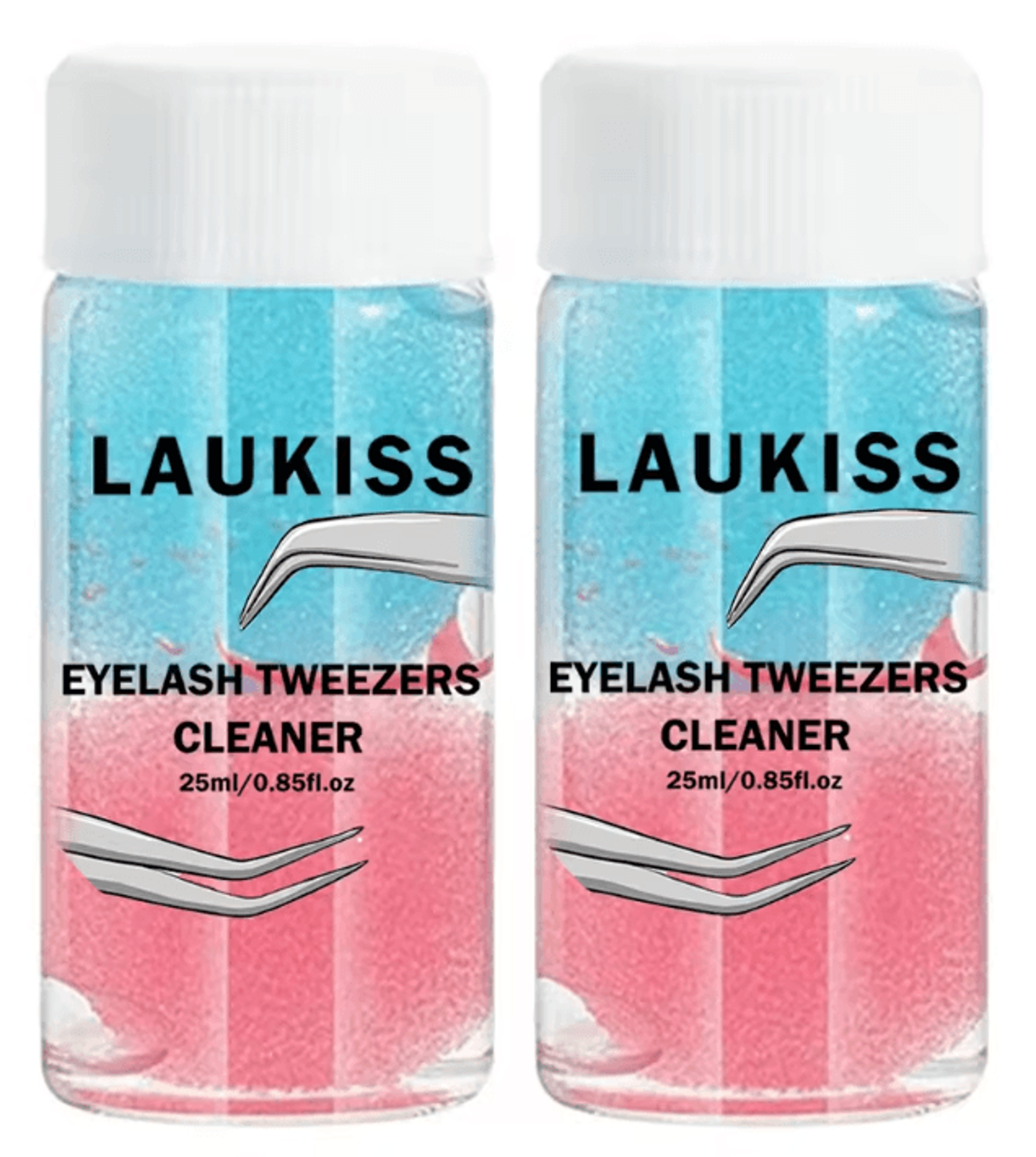 PureLash Tool Cleaner 25 Ml  Tweezers Glue Remover Liquid With Sponge Ball 0