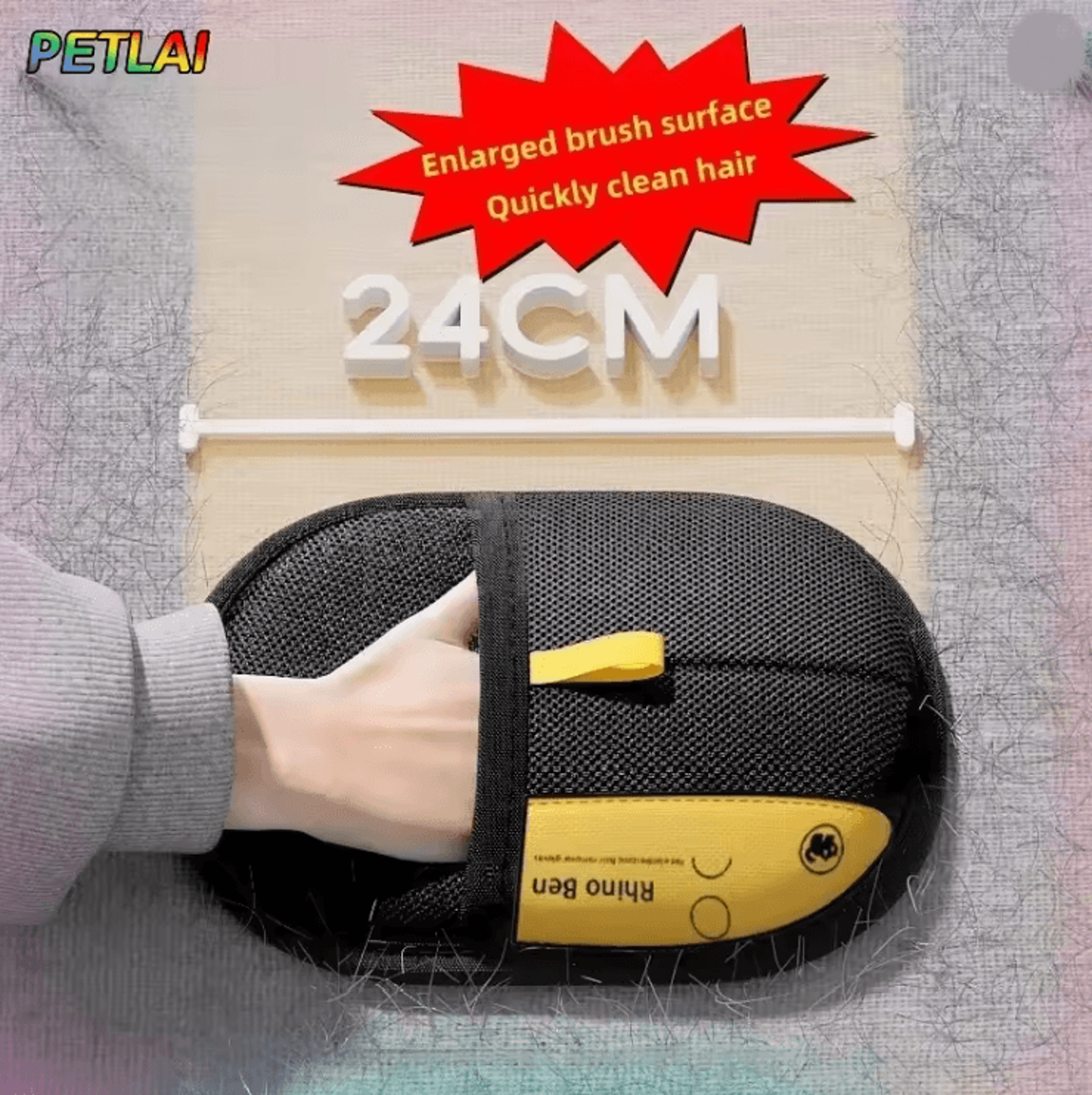 FurFree Reusable Pet Hair Removal Glove 3