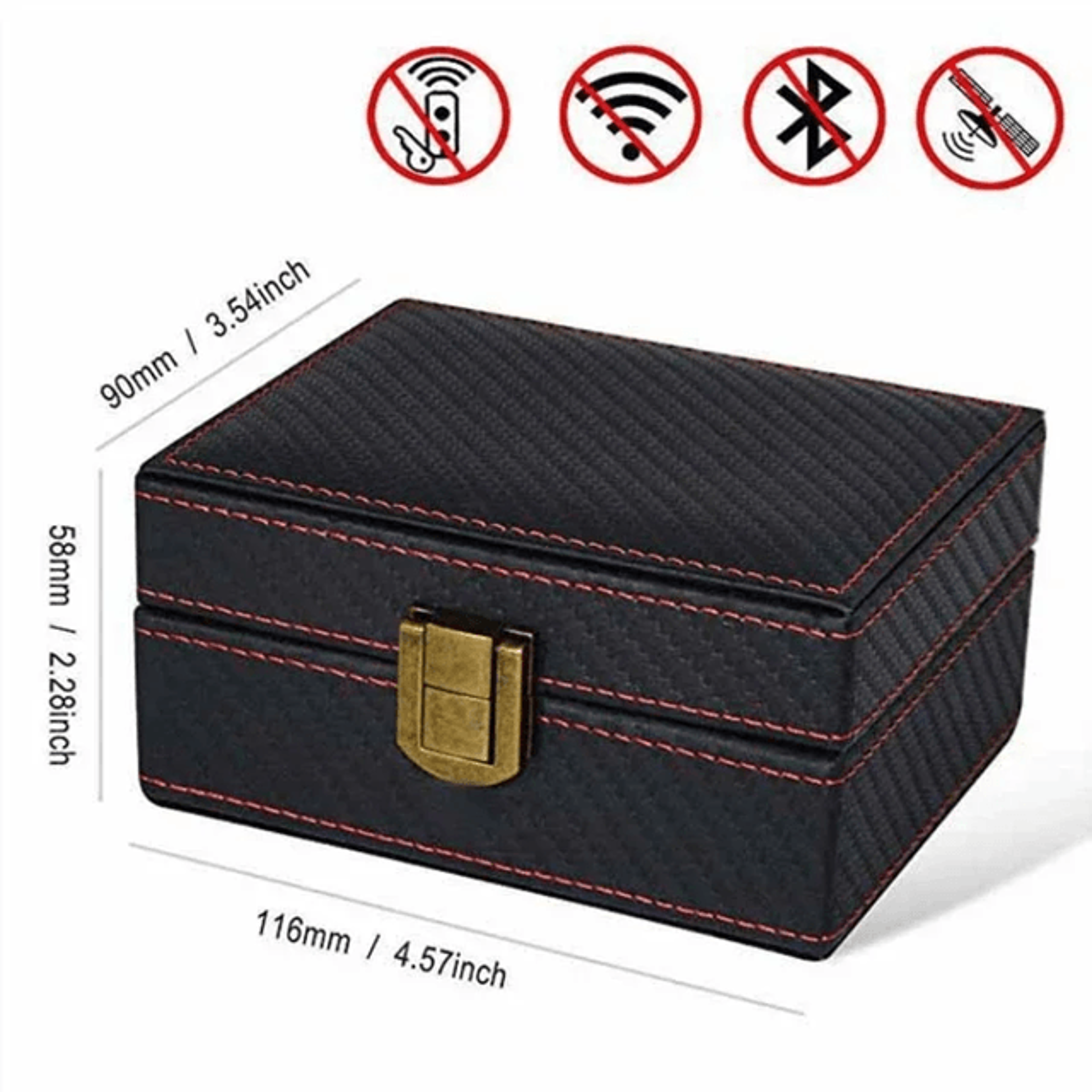 SecureShield Signal Blocking Faraday Box For Car Keys And Smartphone 1