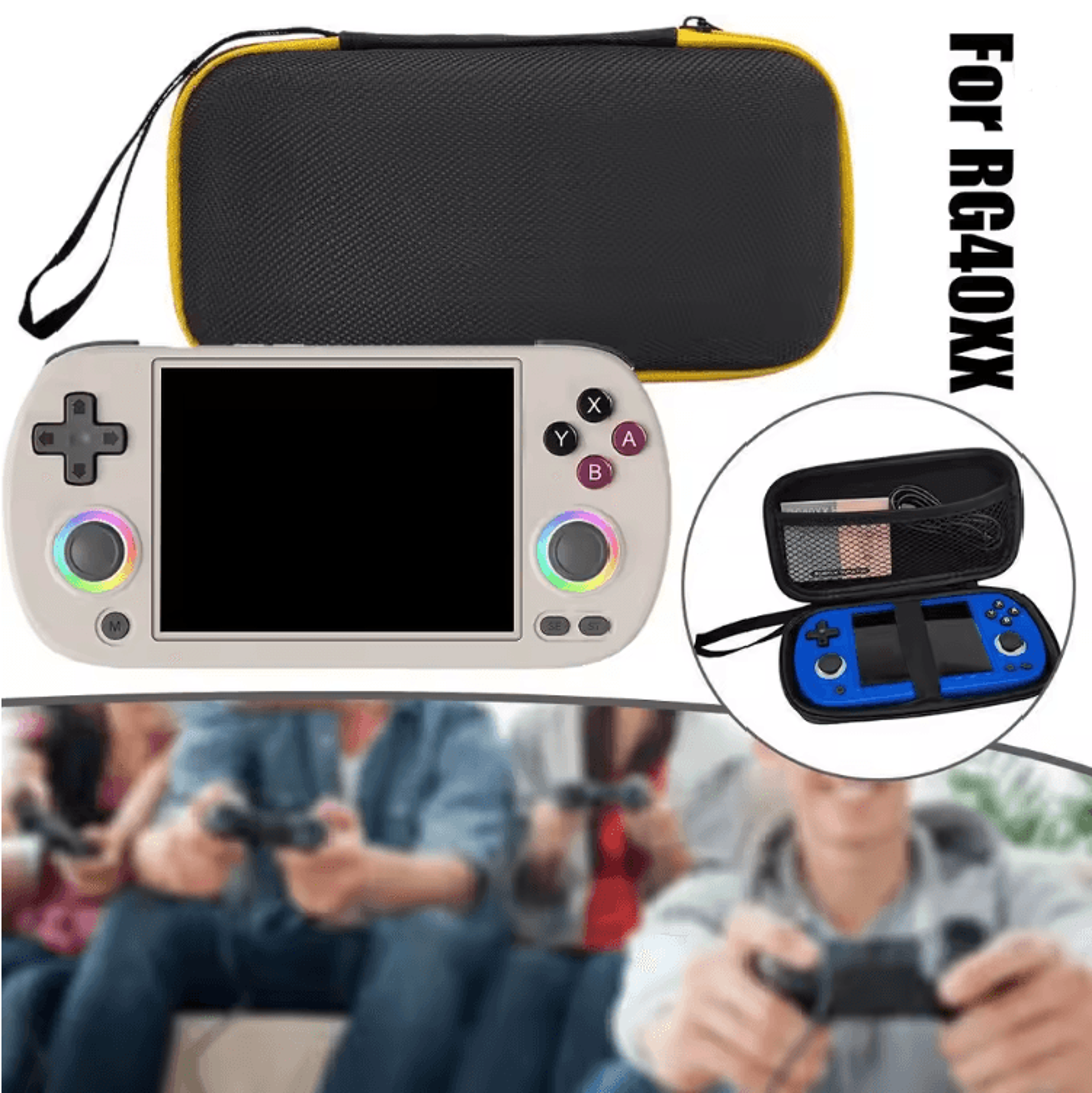 RetroGuard Protective Carrying Case For RG40XXH Game Console 0