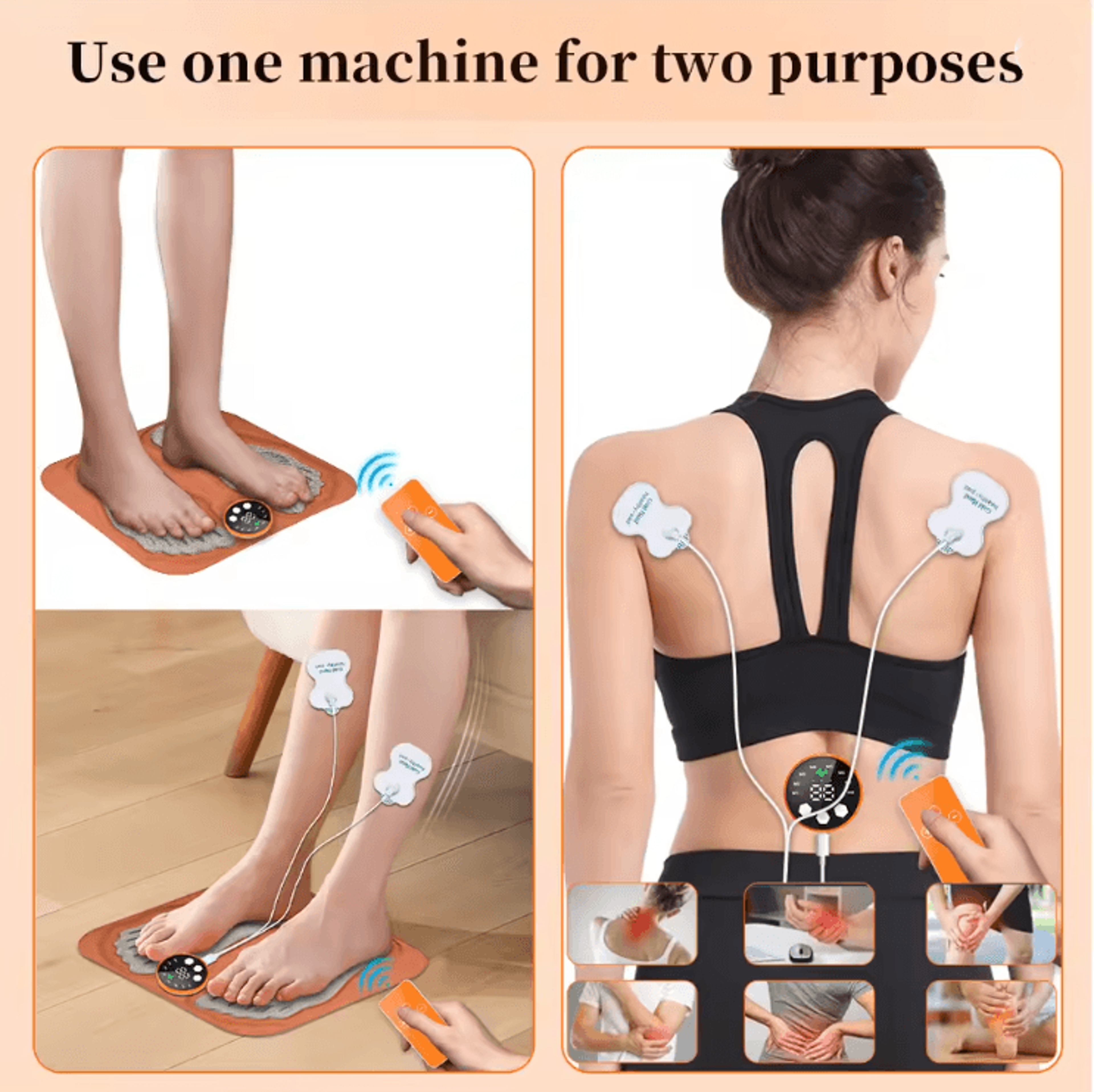 RejuvaStep EMS Foot Massage Mat For Circulation And Muscle Relief 3