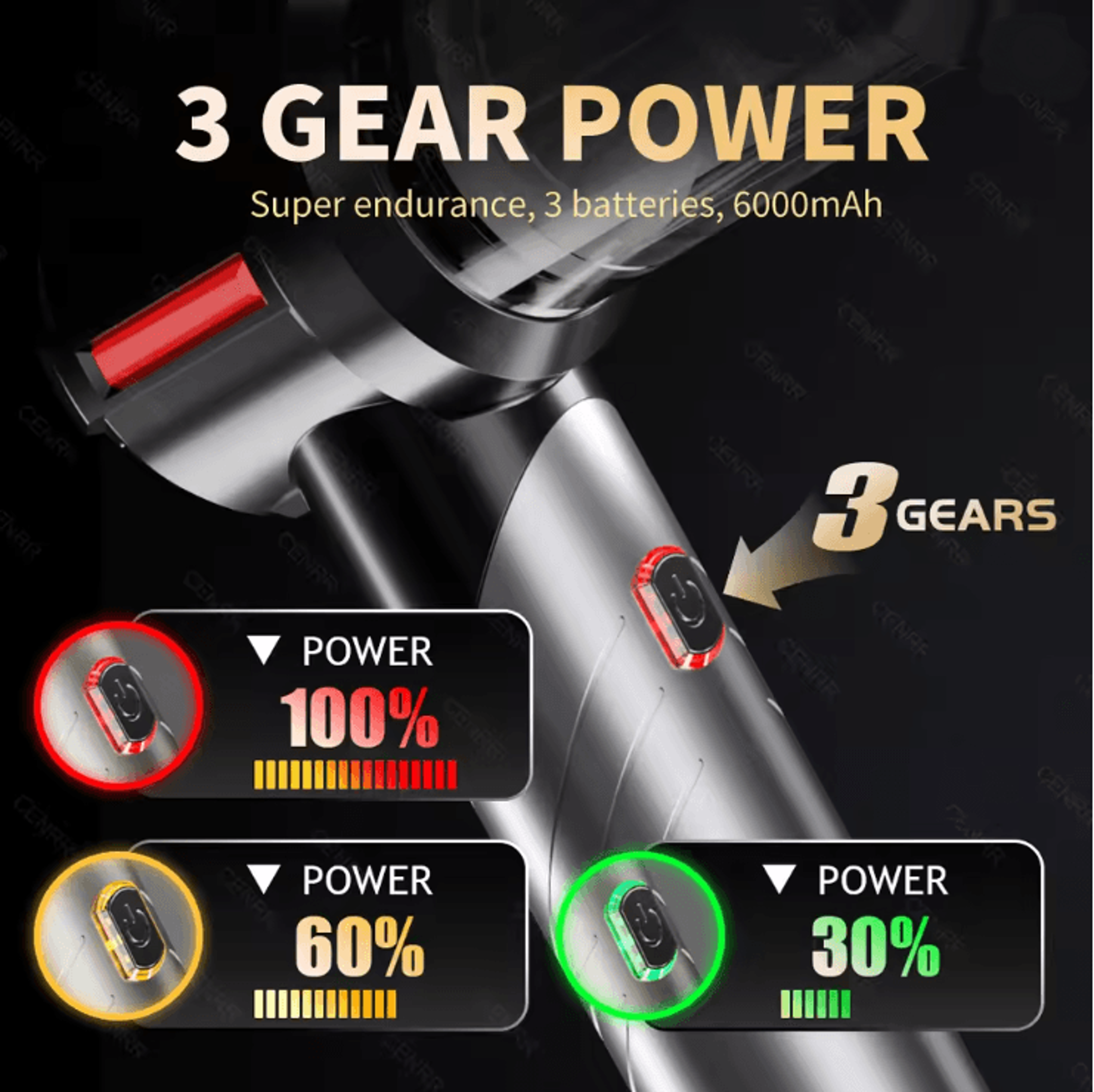 CleanPro Mini Cordless Car Vacuum Cleaner 1