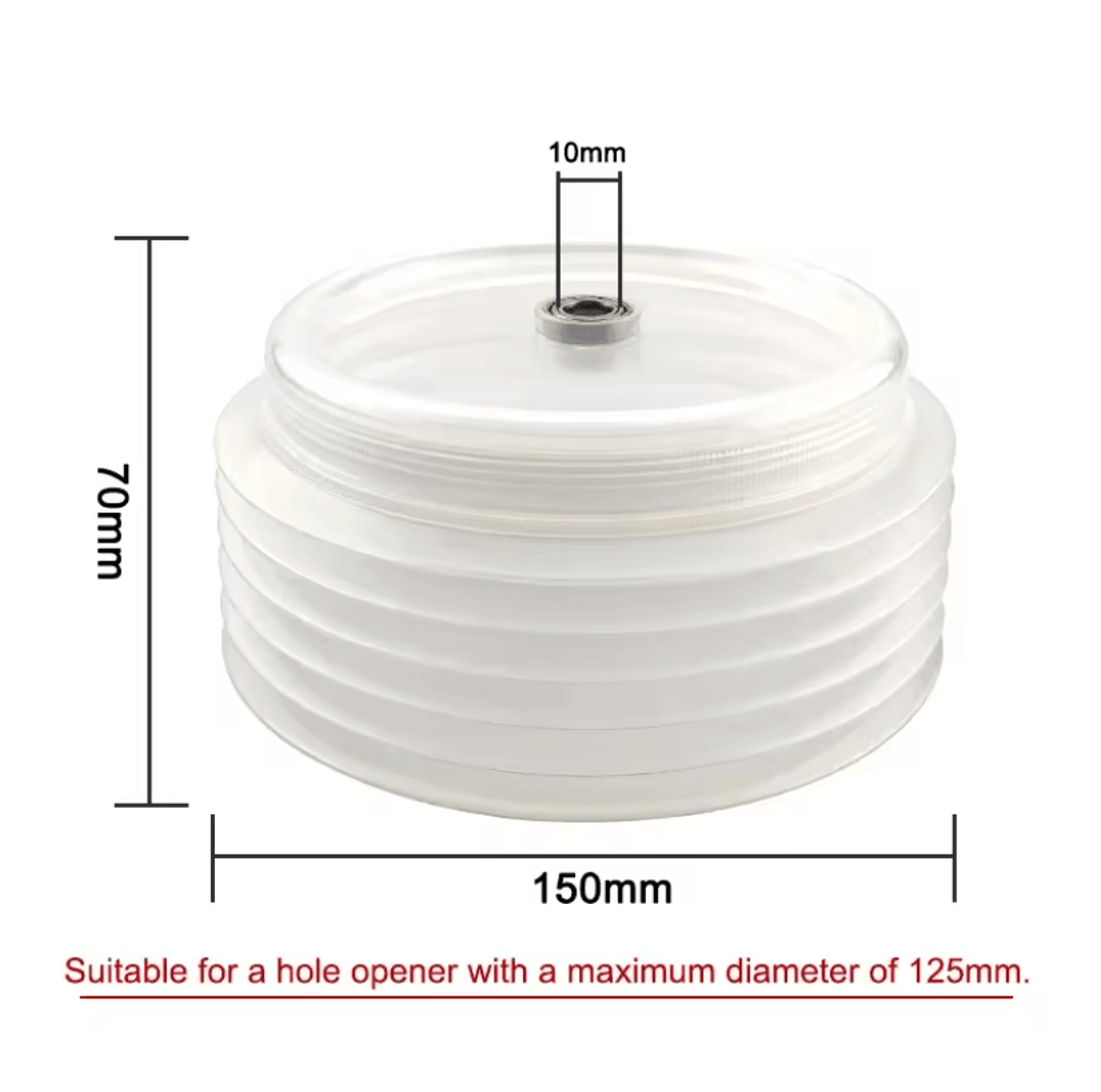 DrillGuard Electric Hammer Dust Collector Cover 6