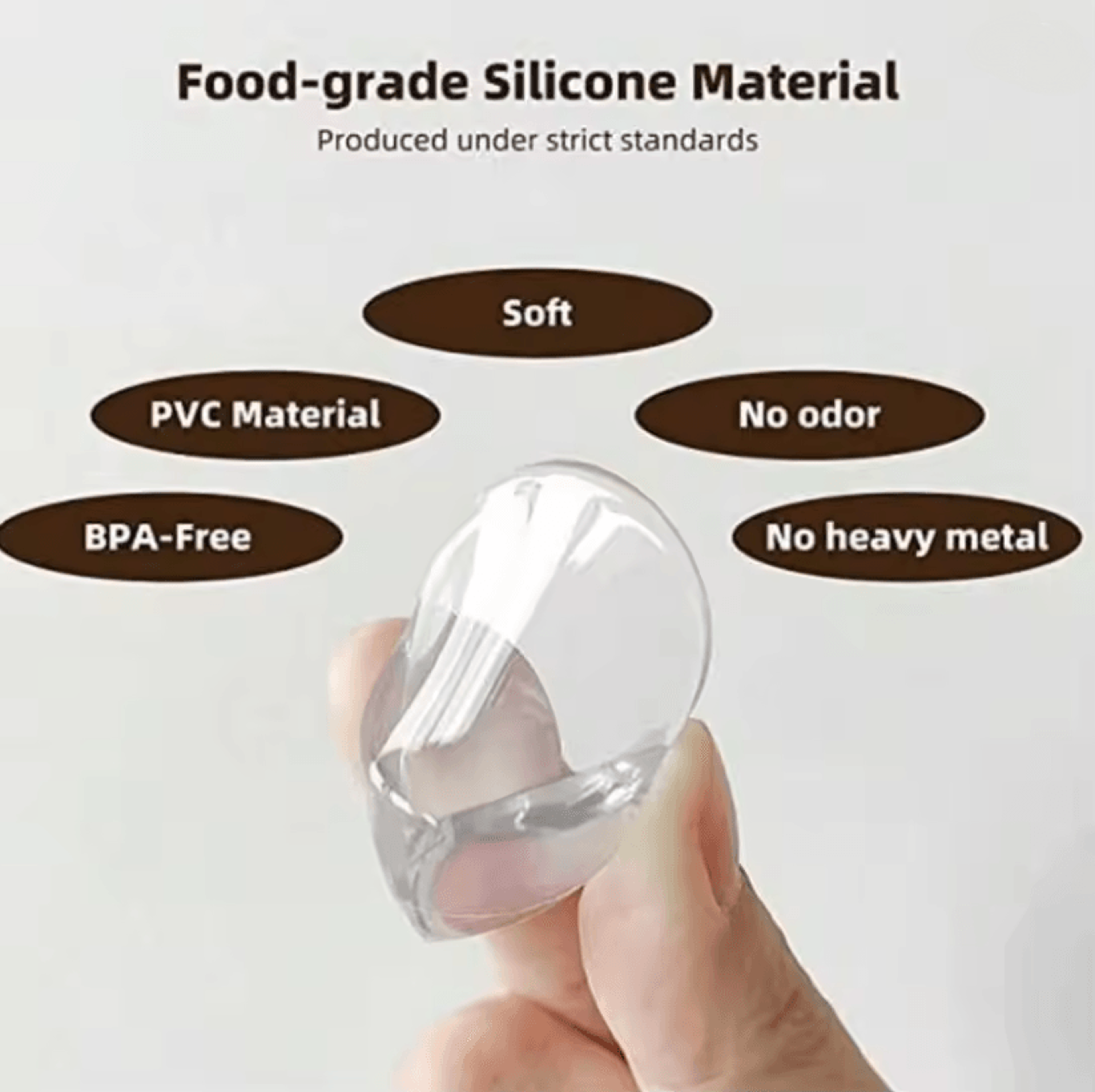 SafeEdge 10 Pack Silicone Corner Protectors For Table And Furniture Safety 4