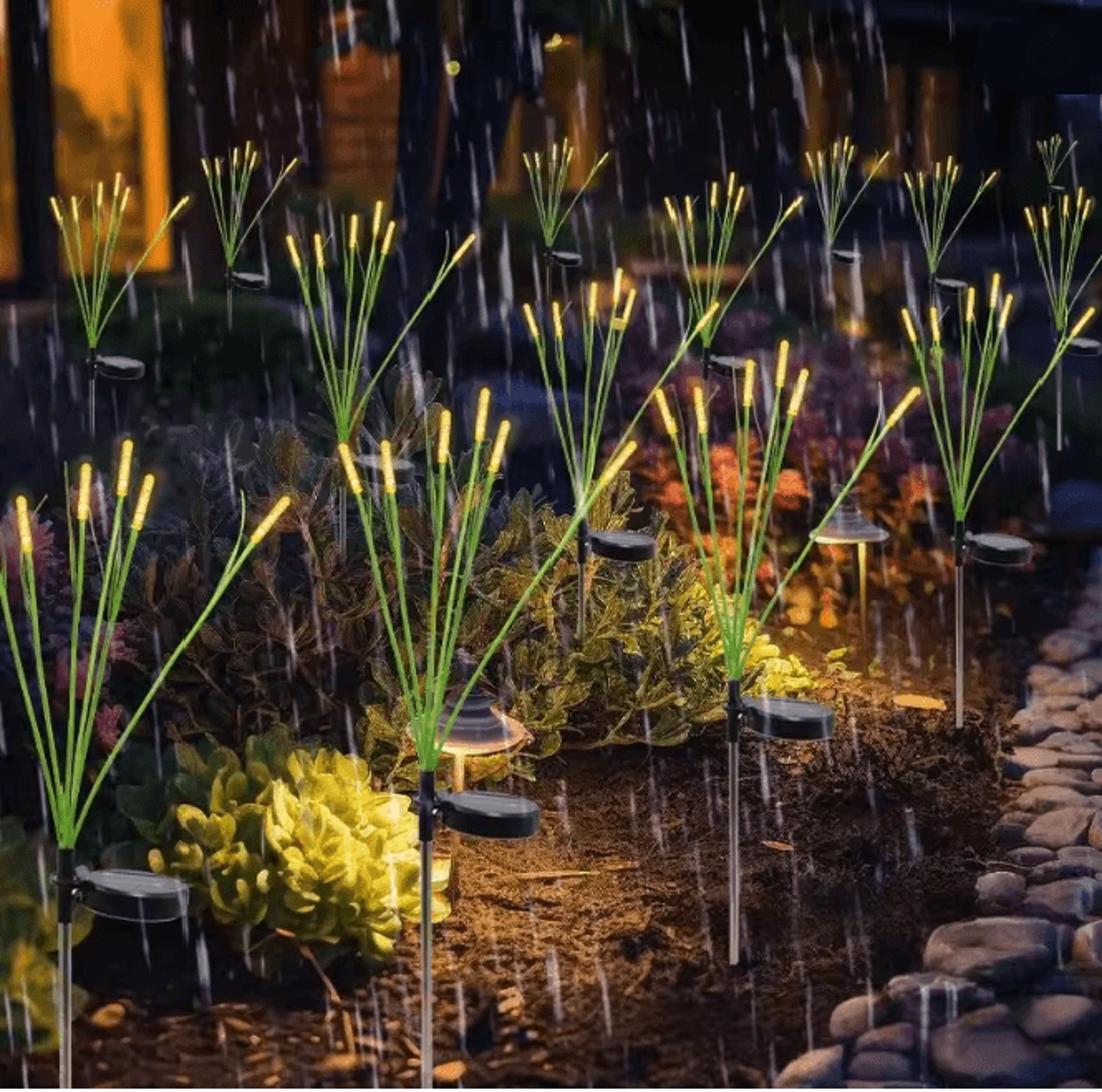 LumiReed Solar Garden Light Outdoor Waterproof Landscape Lamp 2