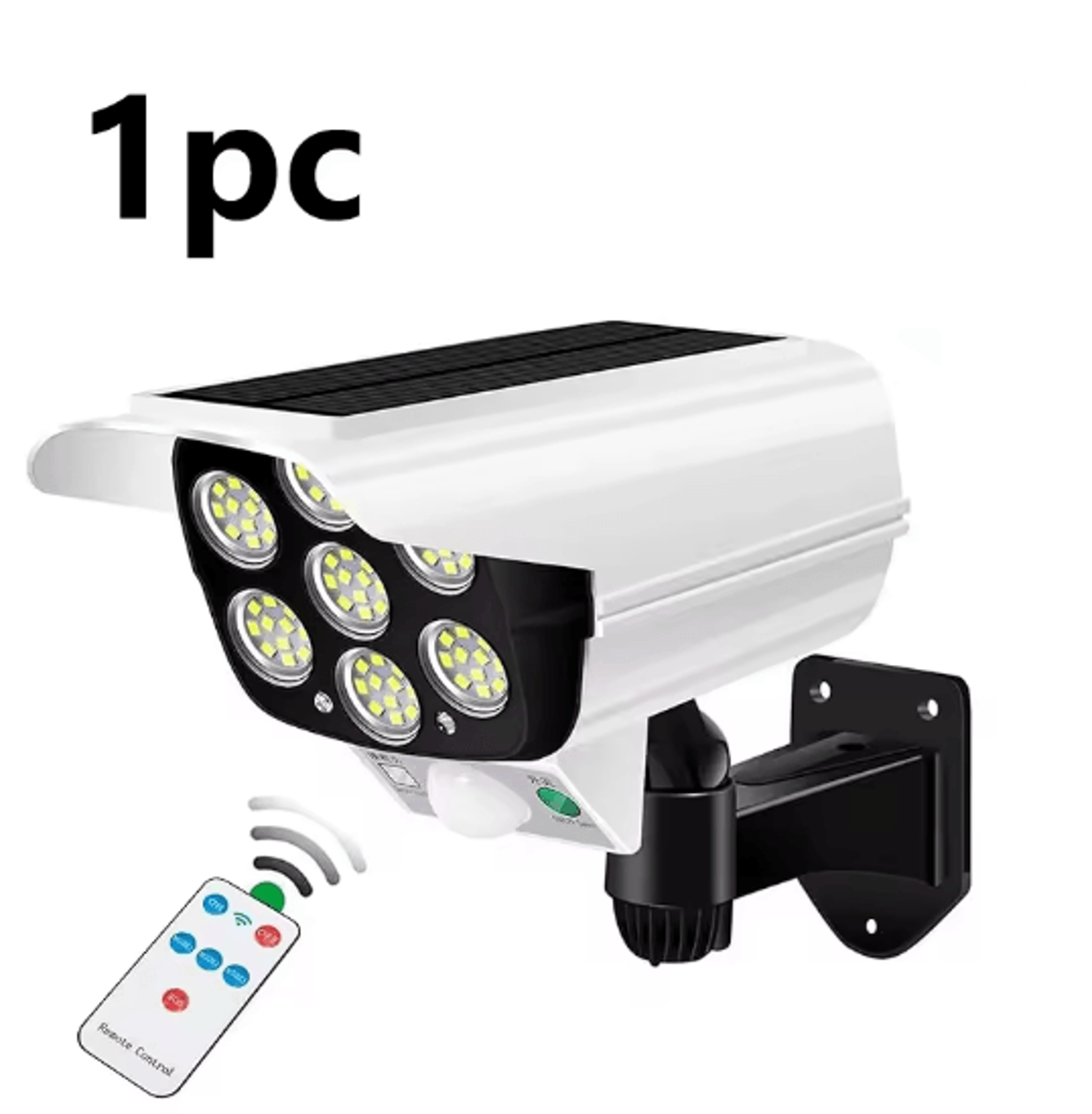 SolarGuard 2000 Lumen Motion Sensor Solar Floodlight  Outdoor Wireless Security Light 3