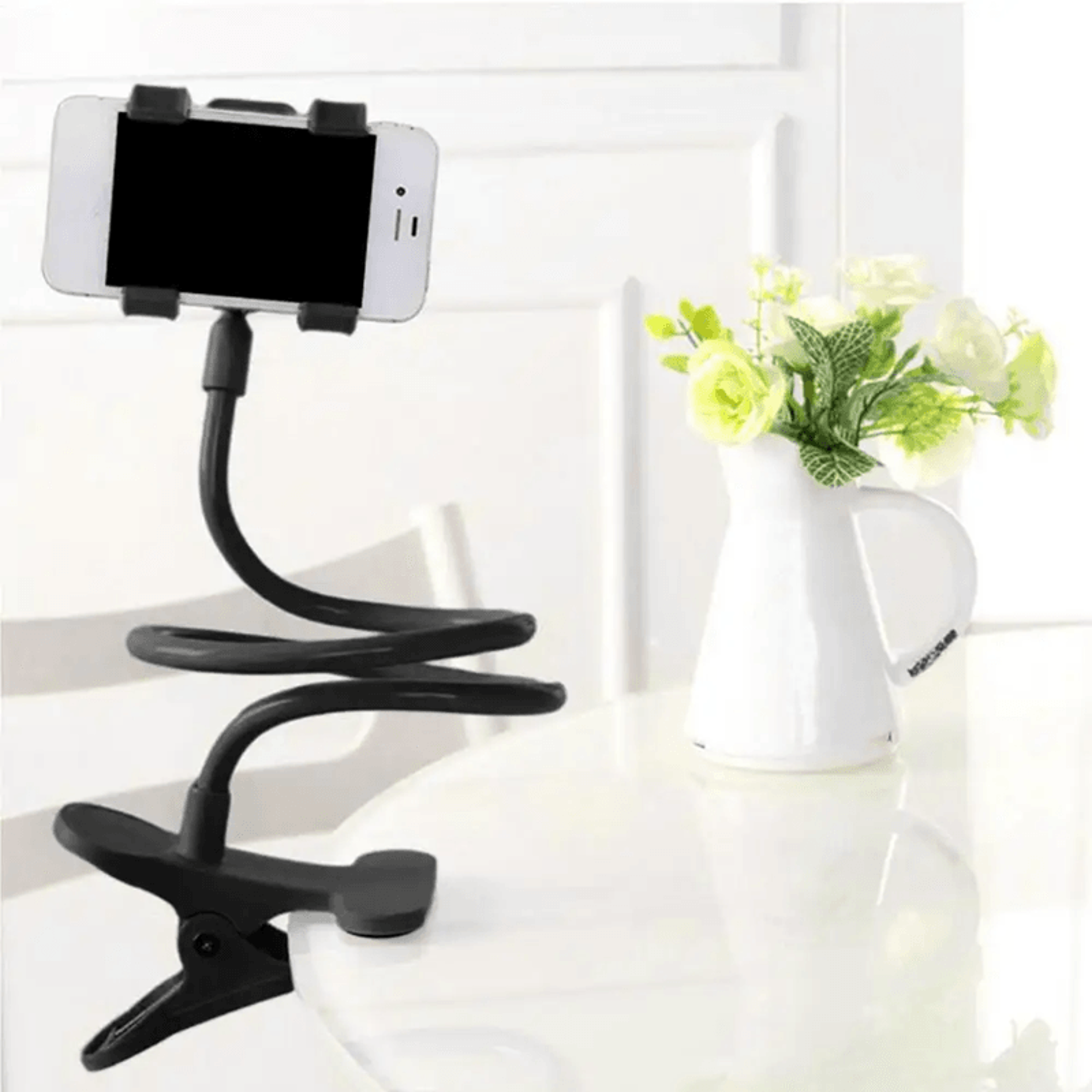 FlexiGrip 360 Adjustable Phone Holder  Universal Lazy Stand For Bed Desk Or Table 0