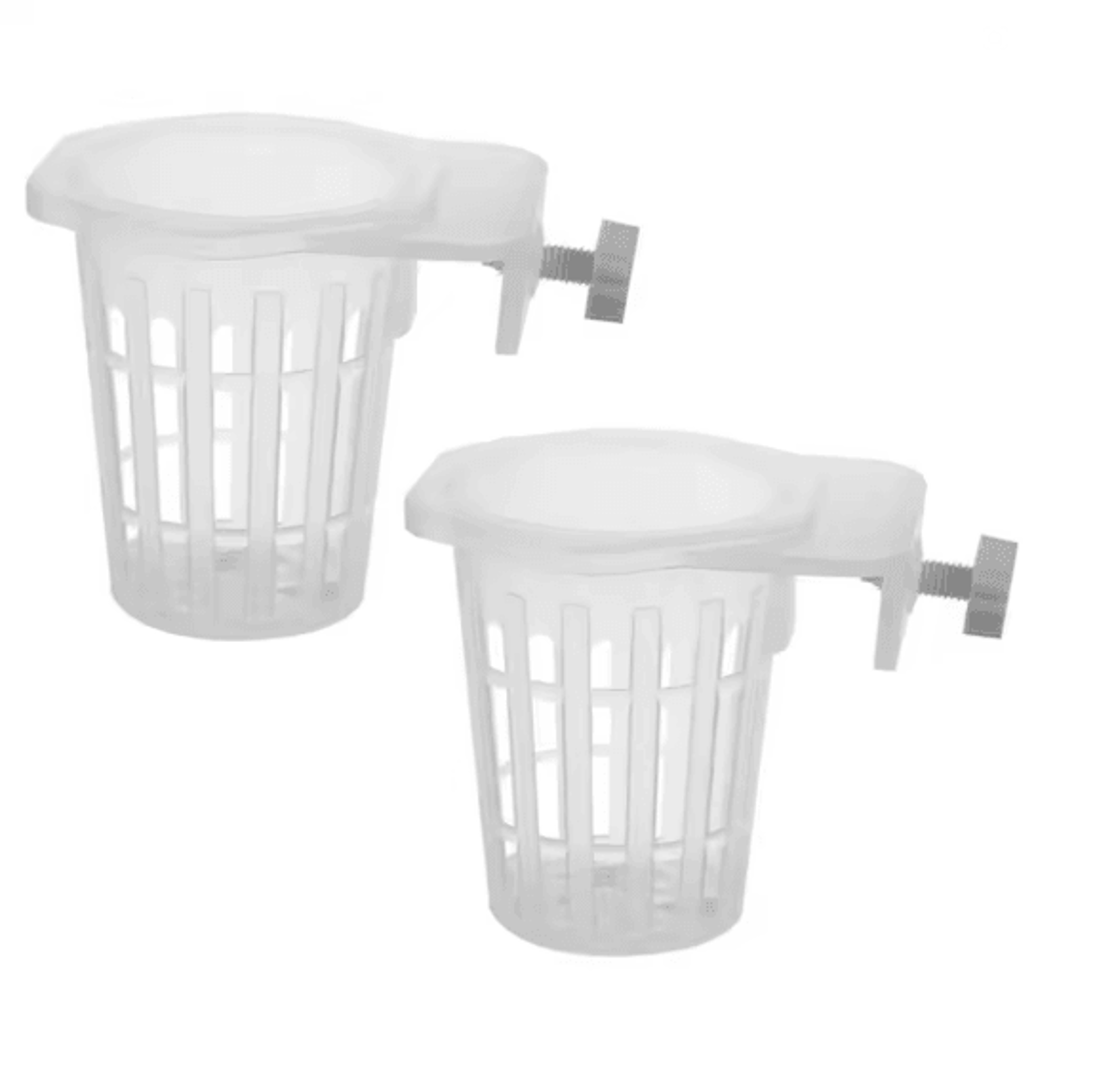 AquaBloom Hydroponic Planting Cups  2 Pack Floating Aquatic Plant Holders For Aquariums 3