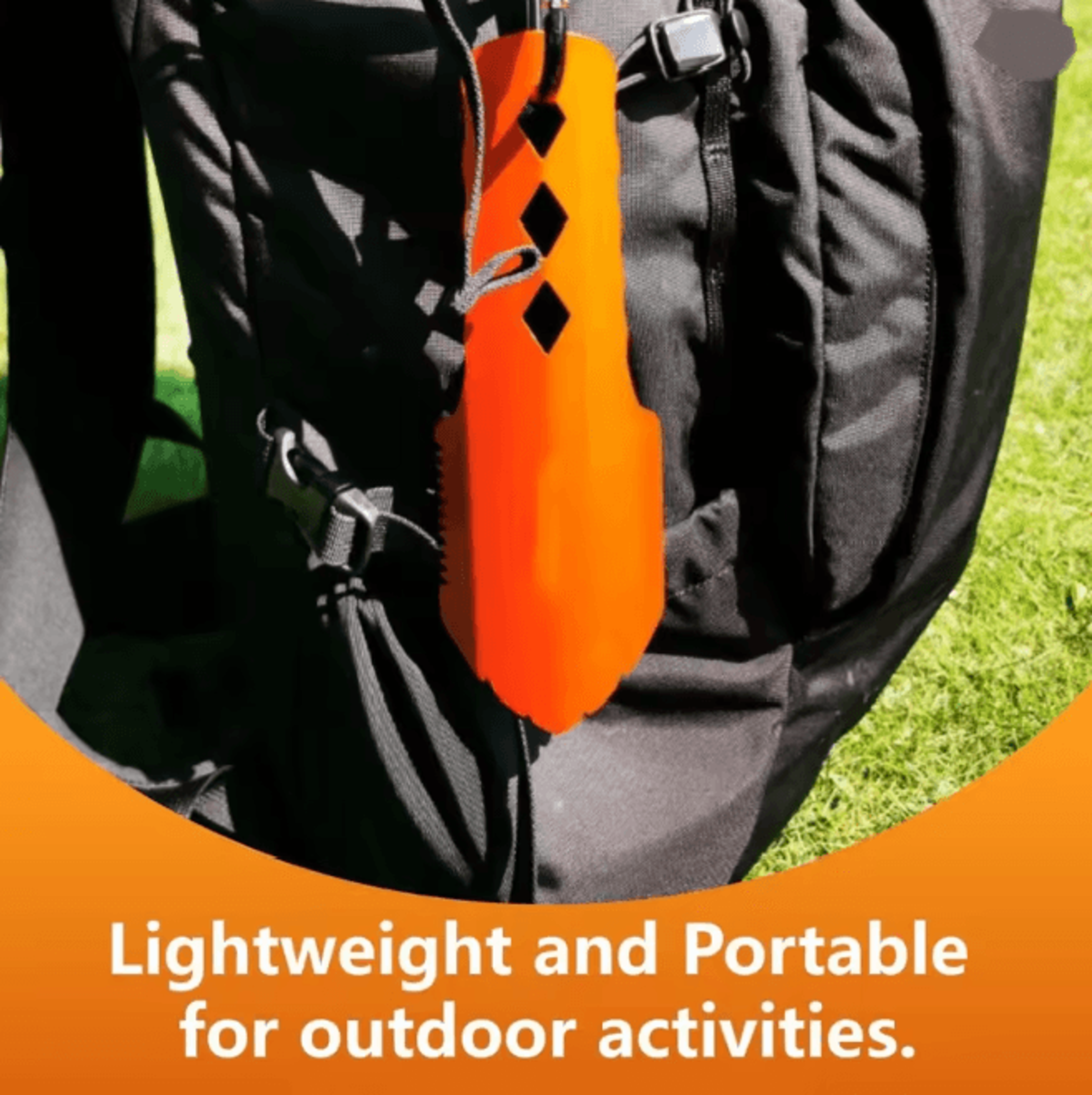 TrailBlade Ultralight Backpacking Trowel With Extended Handle 2