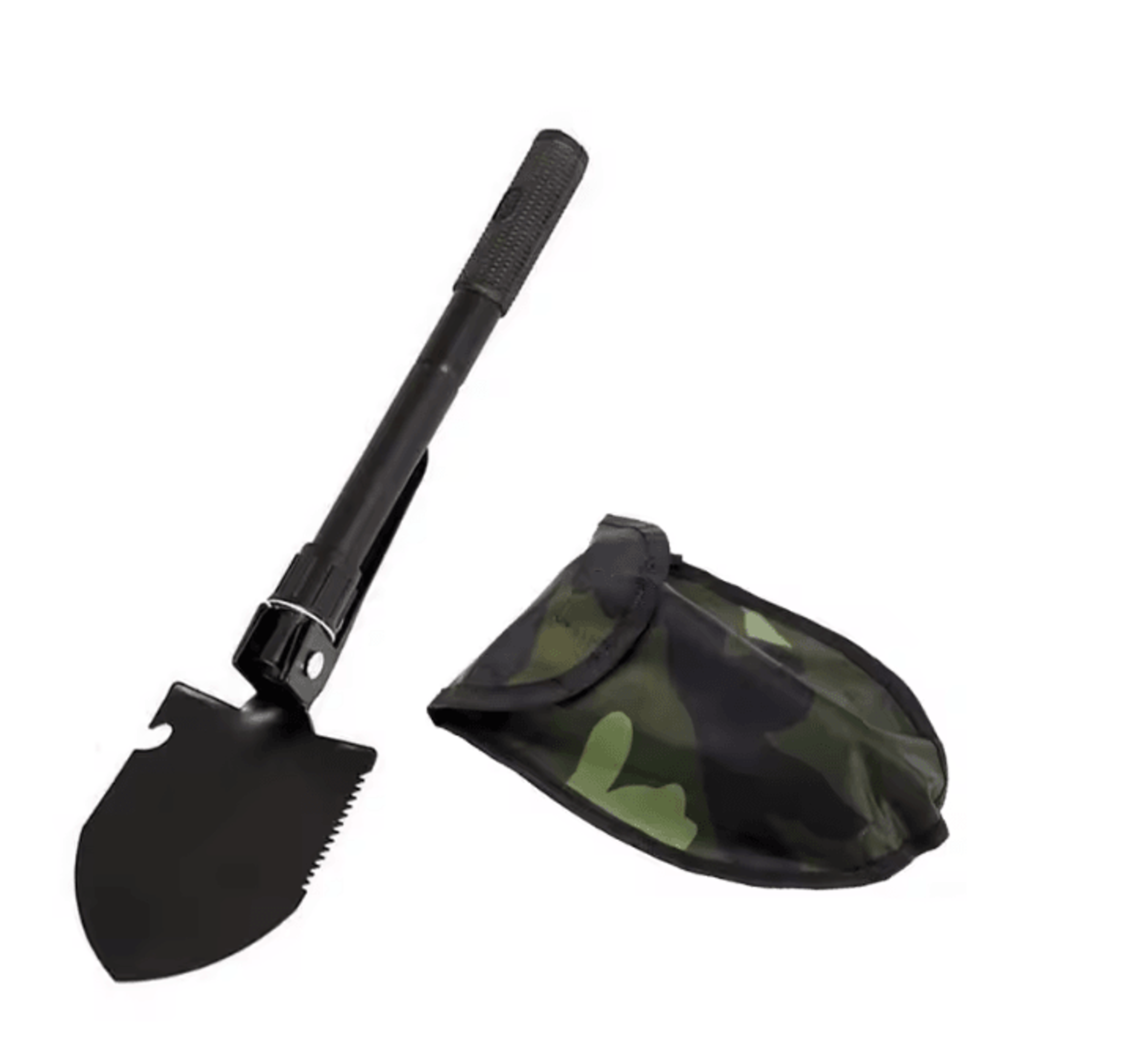 TactixPro Folding Military Shovel Multifunctional Survival Tool 0
