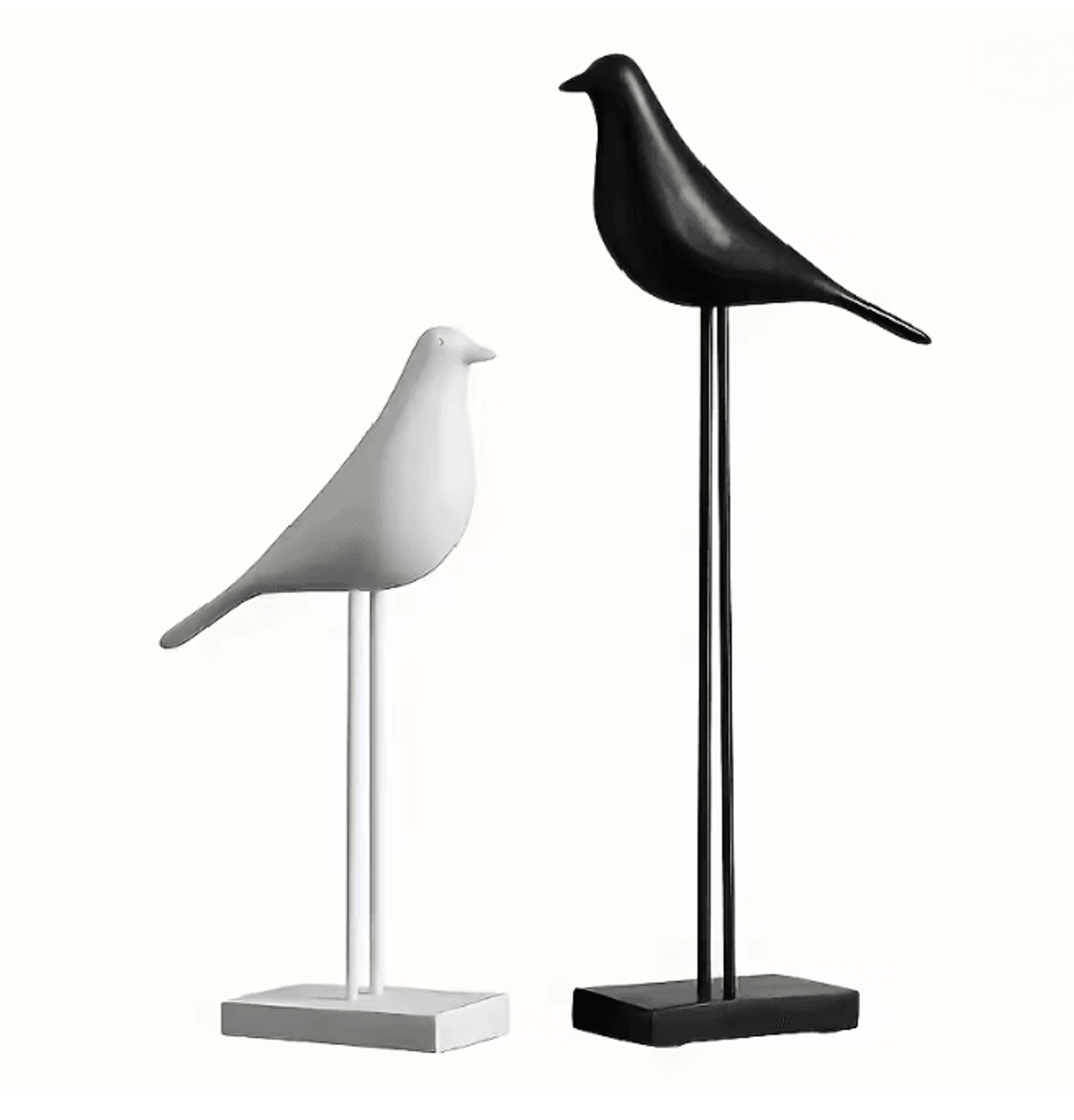 NordicResin Bird Statue Decorative Sculpture For Home And Office 0