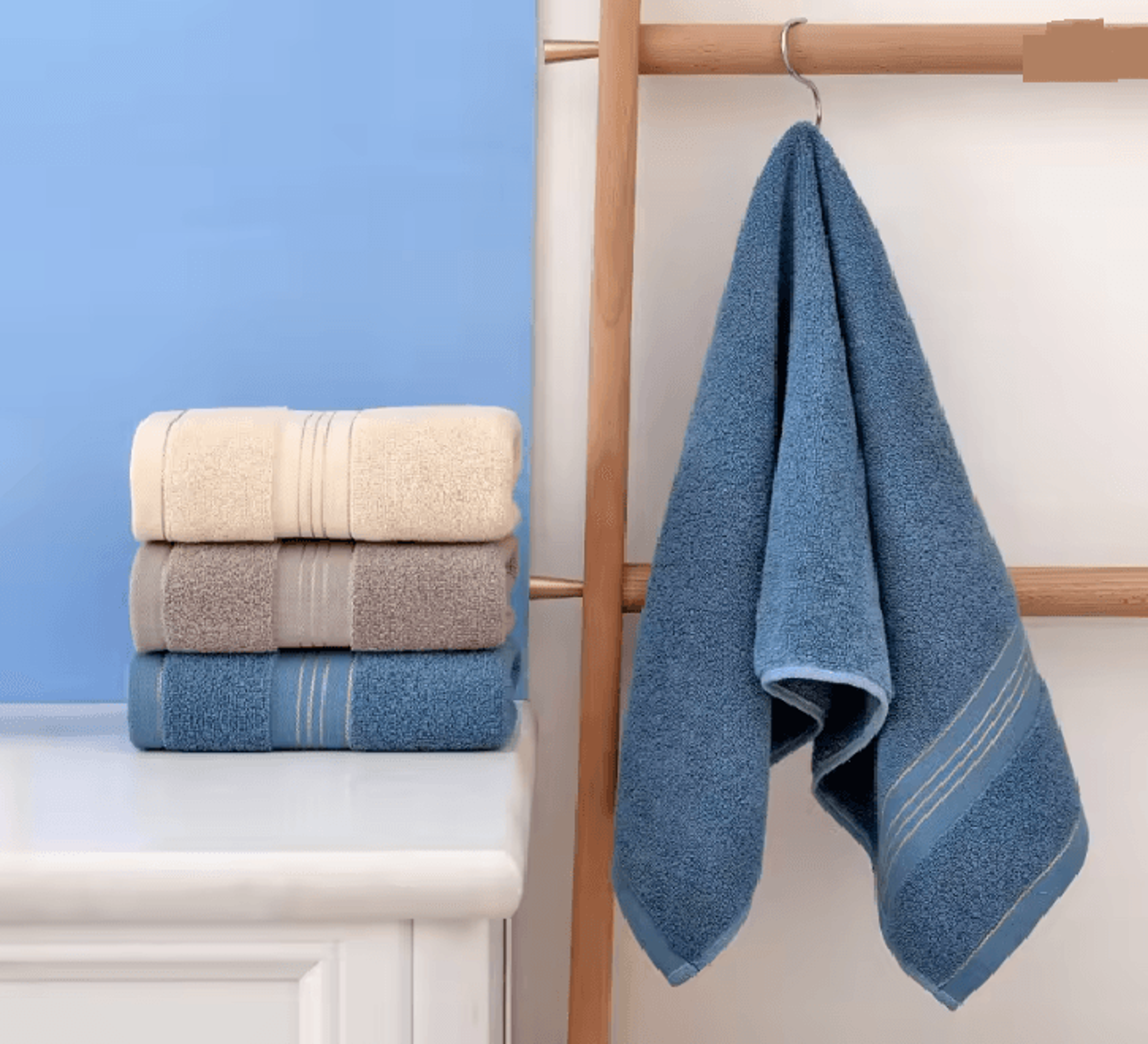 PureComfort Thickened Cotton Bath Towel For Adults And Kids 2