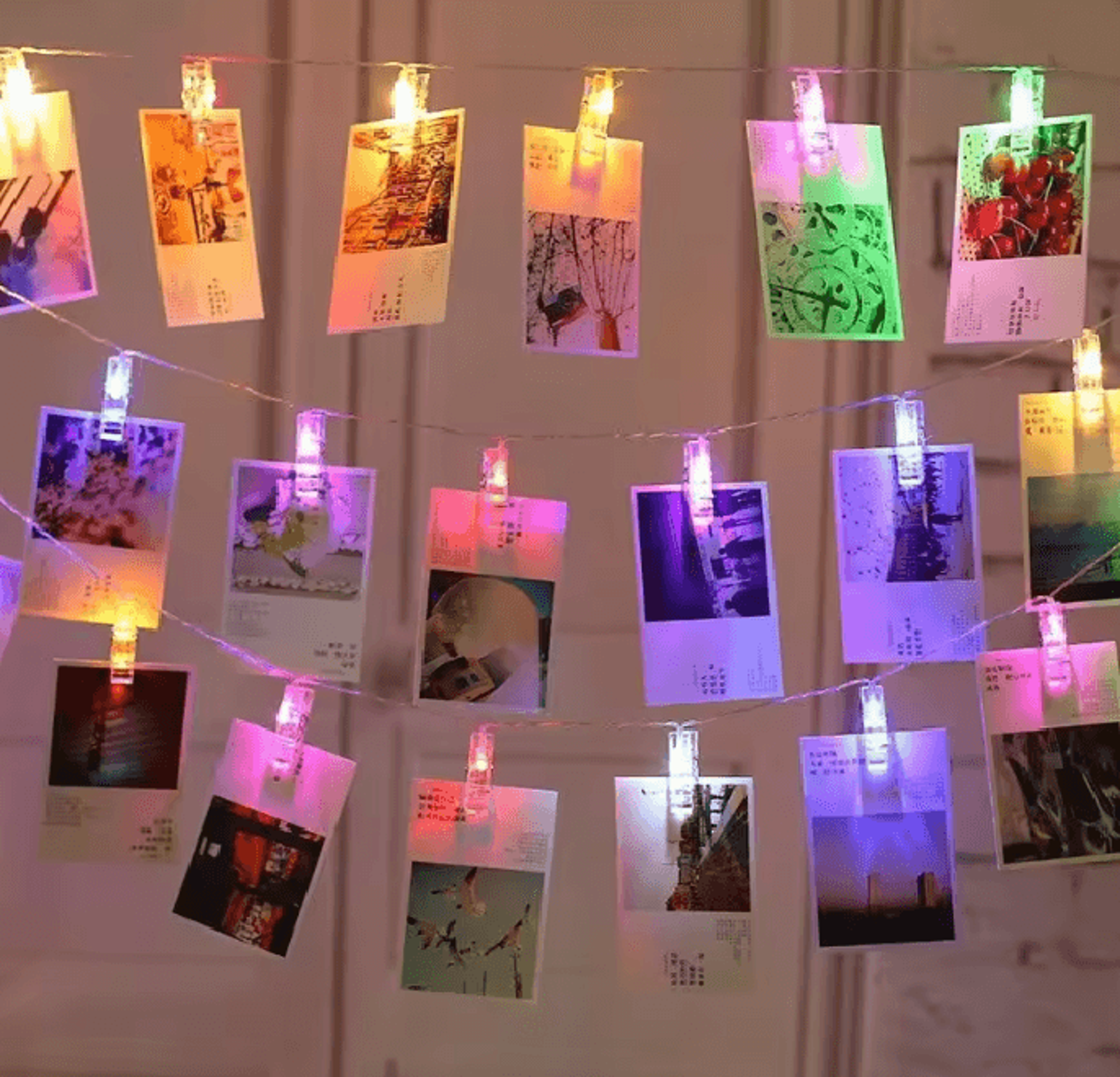 Photo Clip LED Fairy String Lights Display Garland 1
