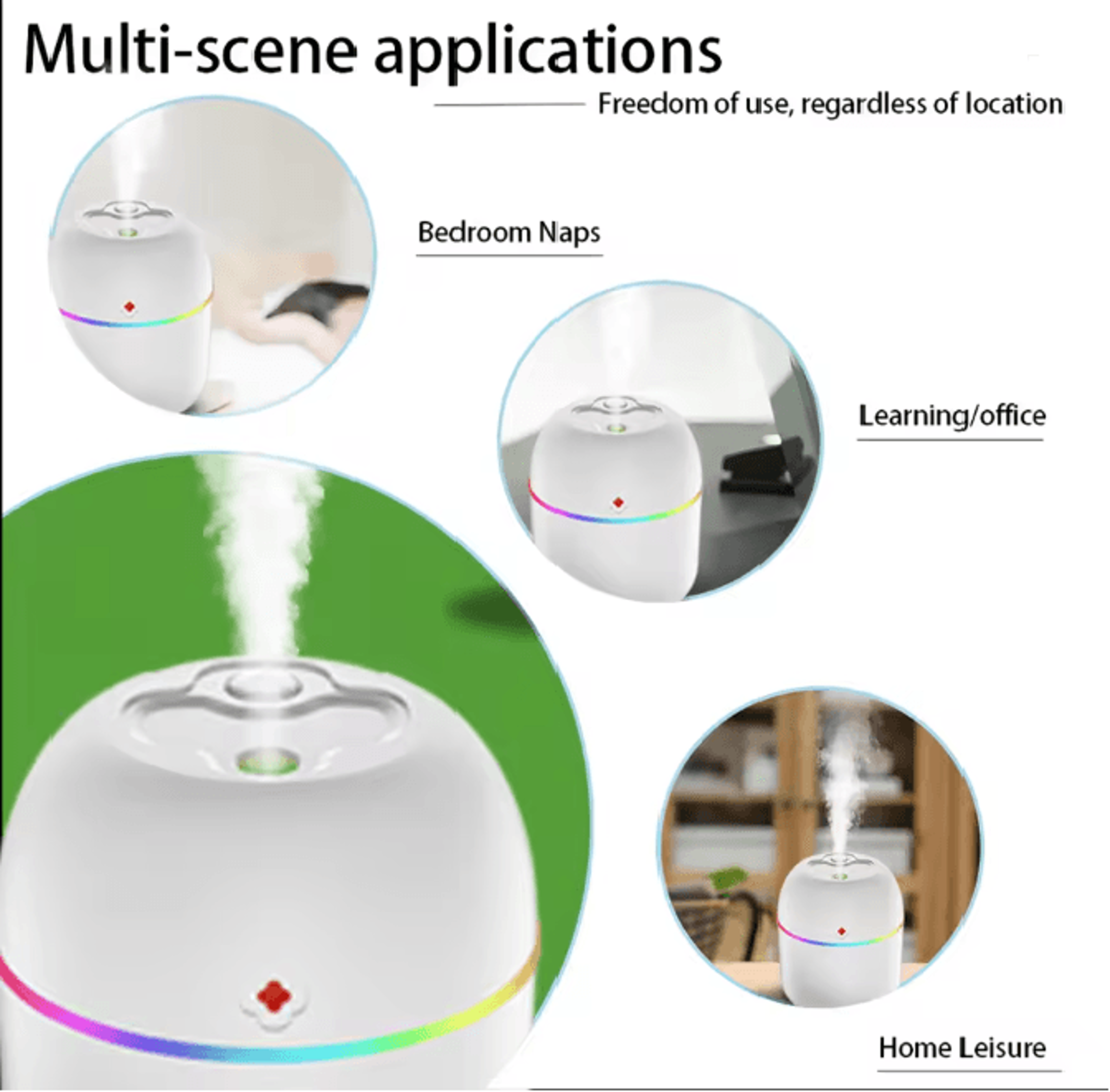 Portable Mini USB Humidifier Aroma Diffuser 3