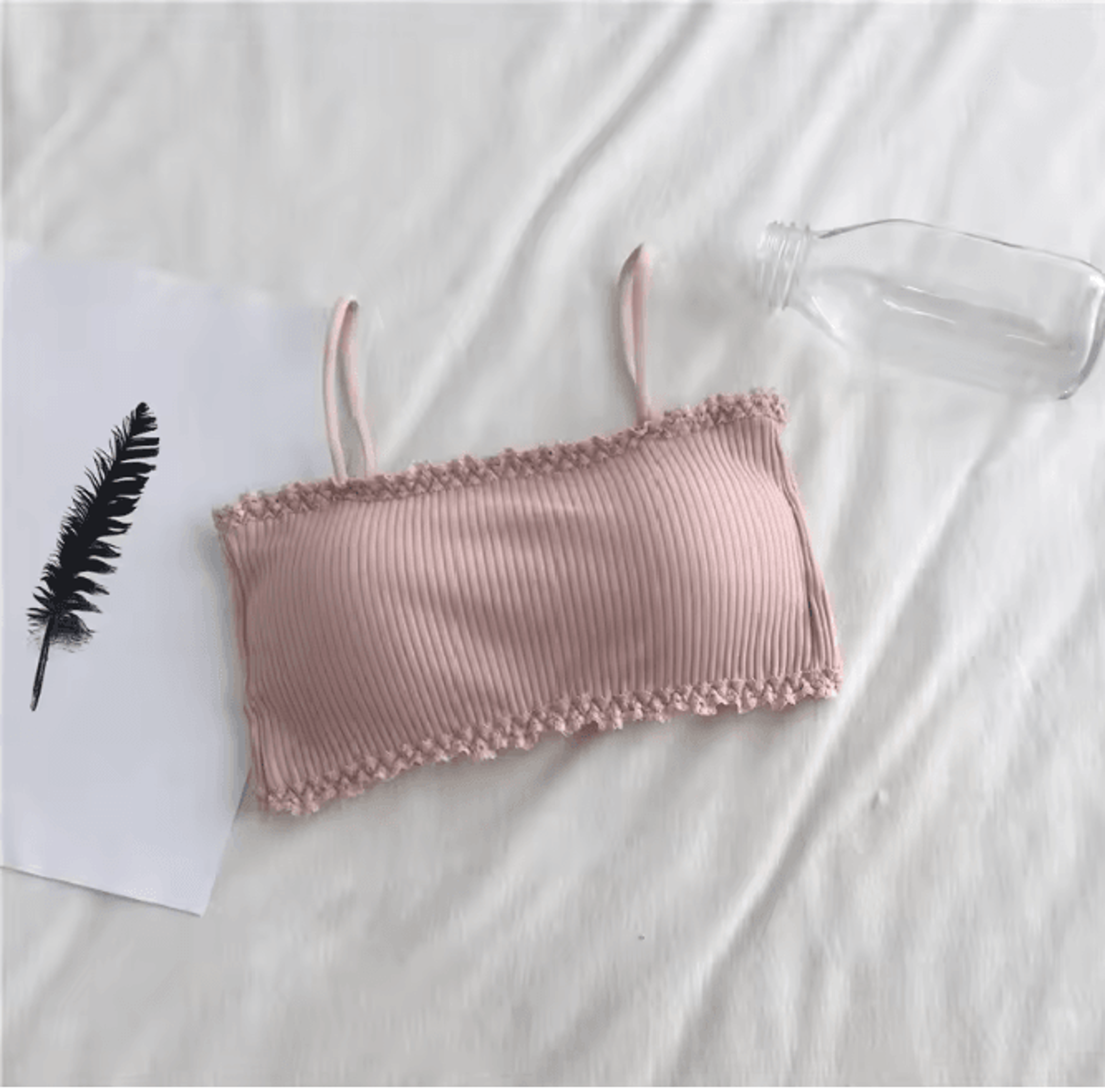 Seamless Comfort Cotton Tube Bra 6