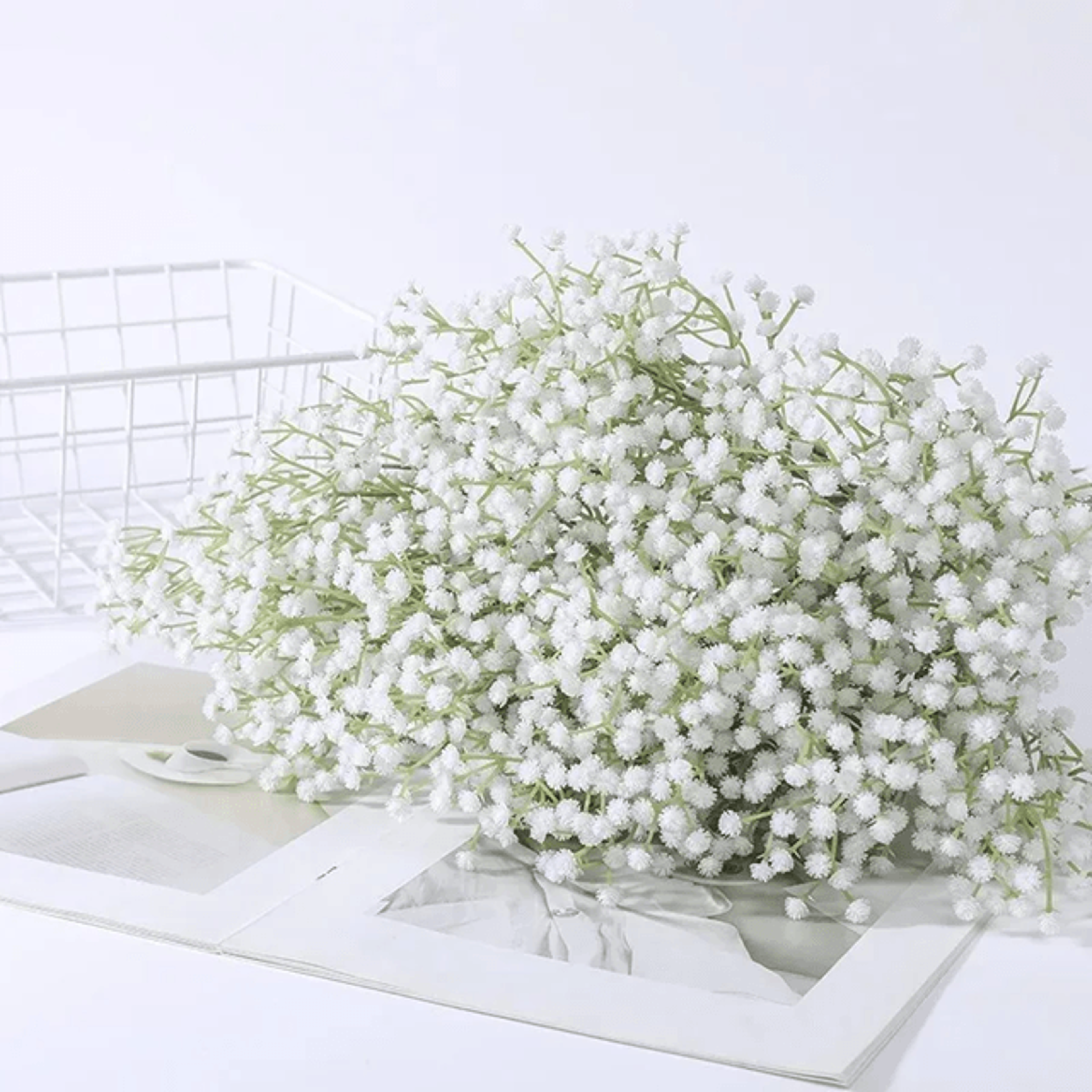 EverBloom Artificial Babys Breath Bouquet 4