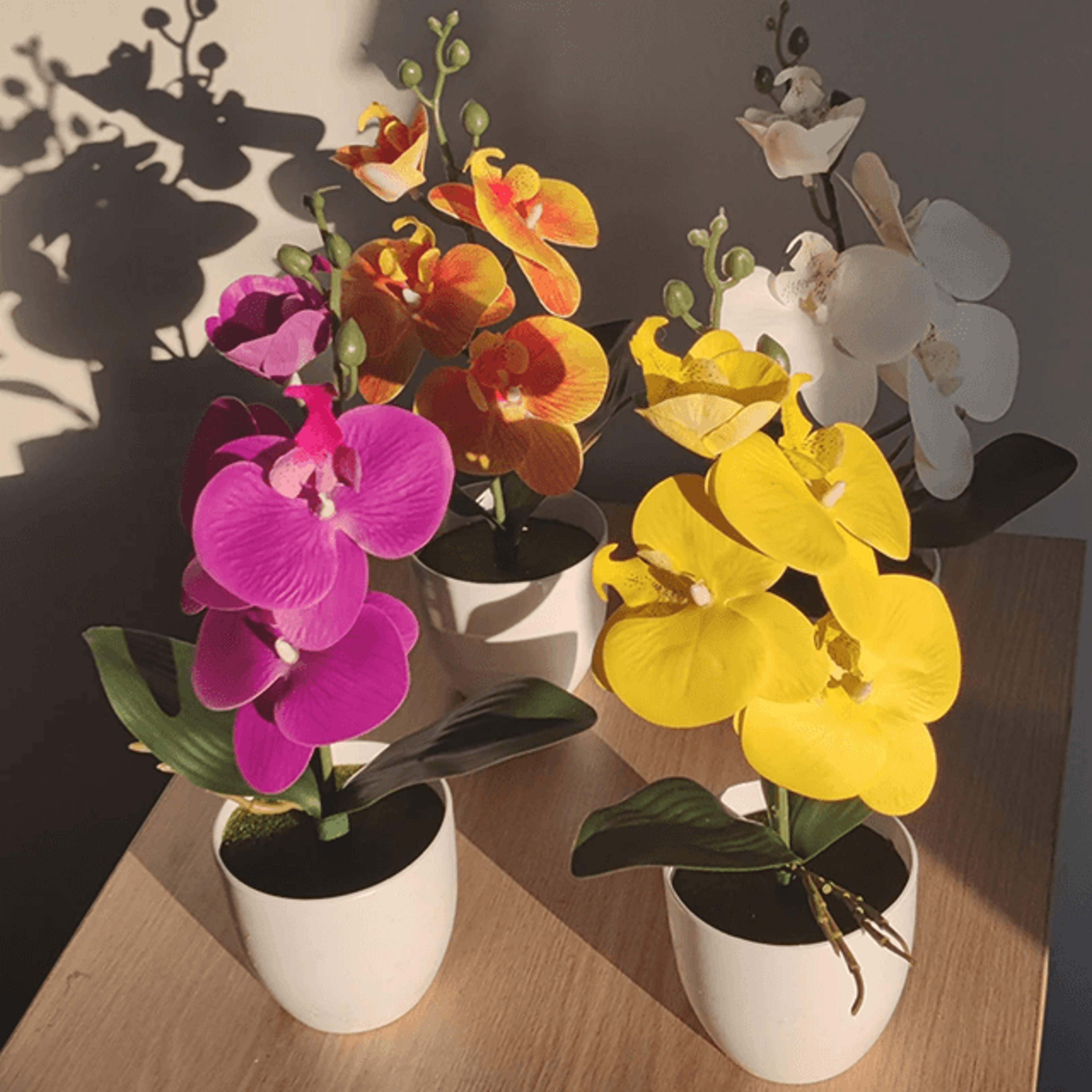 OrchidBloom Artificial Butterfly Orchid Plant 0